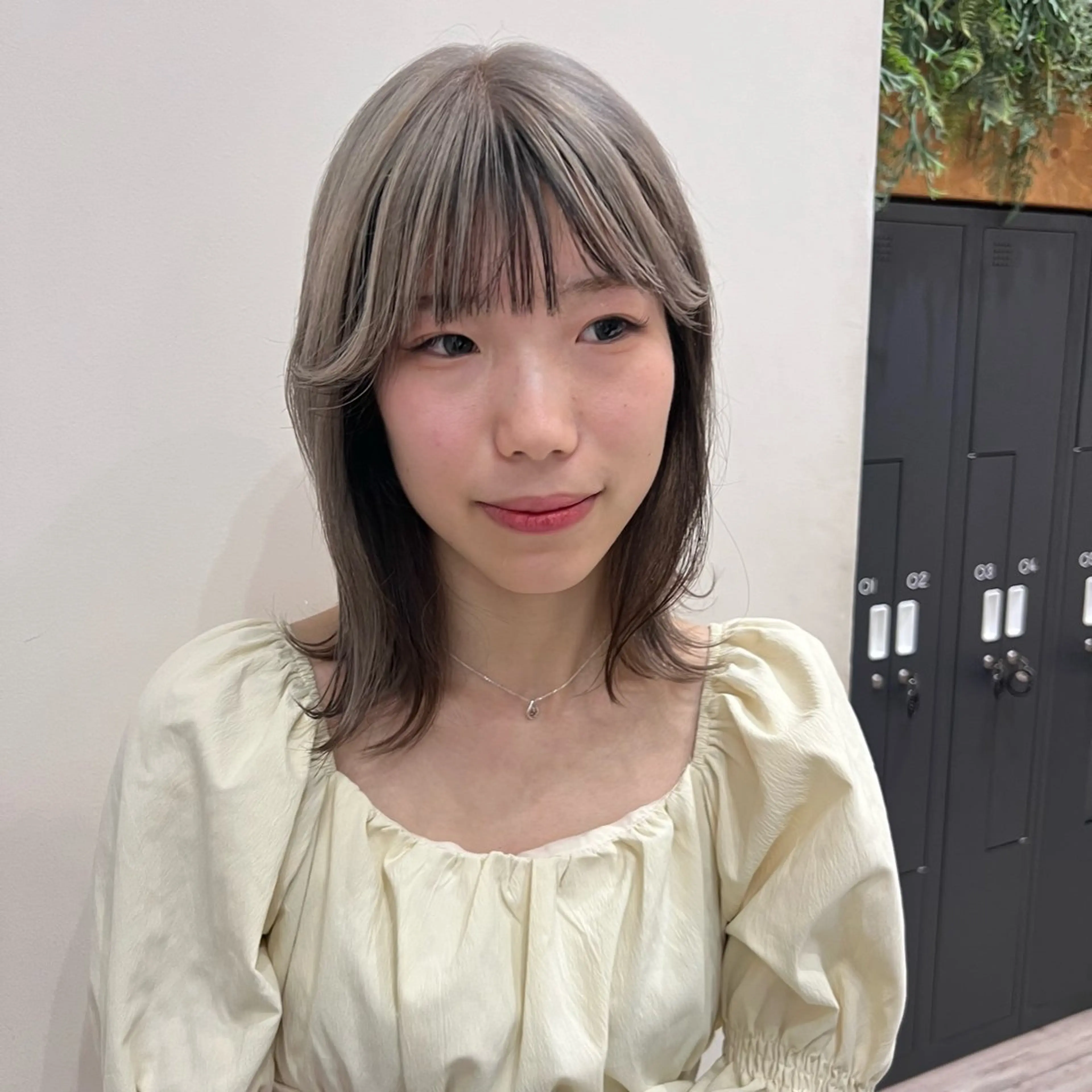 ミディアム 顔まわり🎀レイヤー 心斎橋【あやか】🎀のヘアスタイル