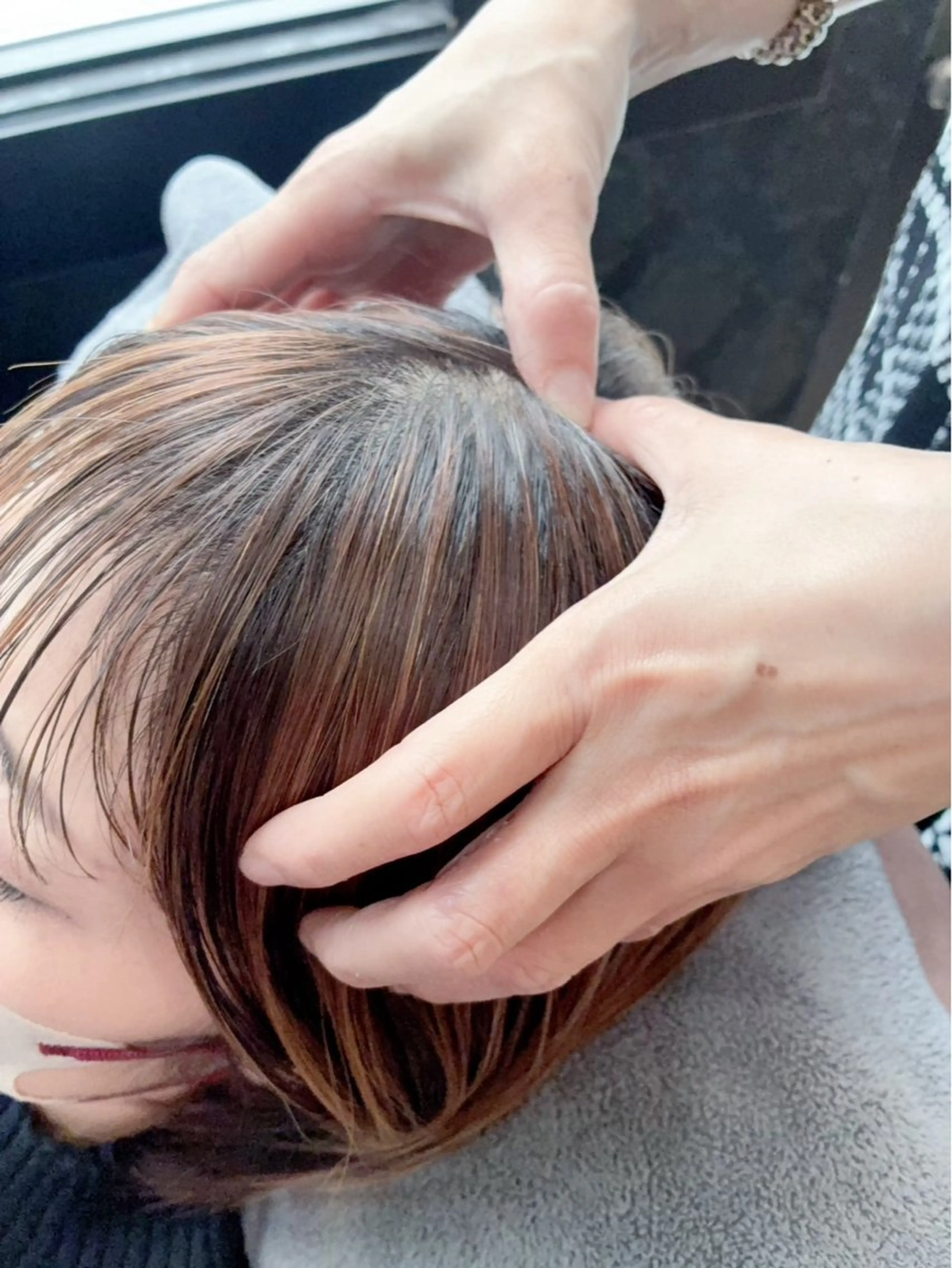 眼精疲労・首肩スッキリドライヘッドスパでリフレッシュの写真