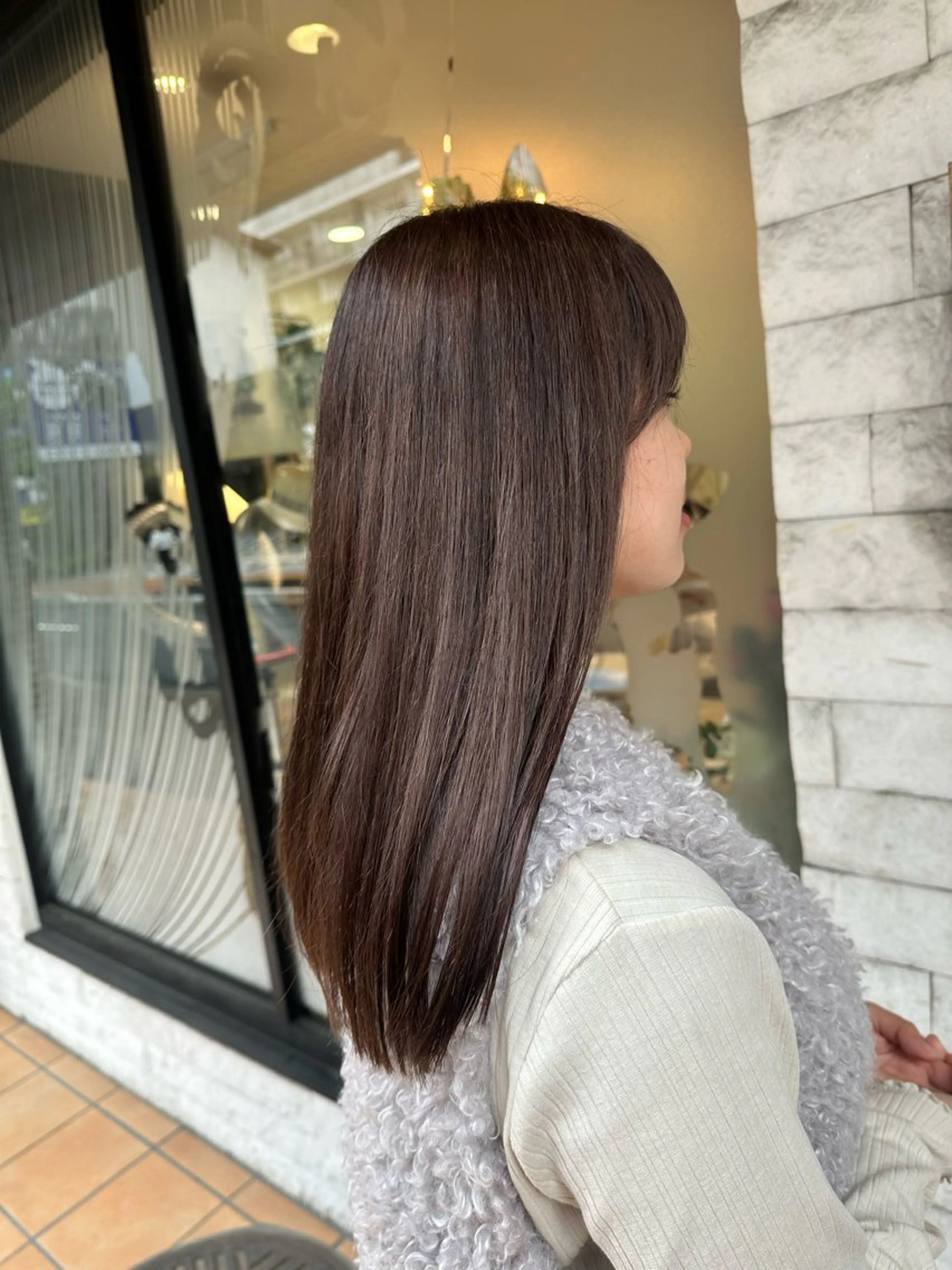 ロング カラー ブラウンカラー ピンクカラー ピンクブラウン 髪質改善 Chihiro🫧のヘアスタイル