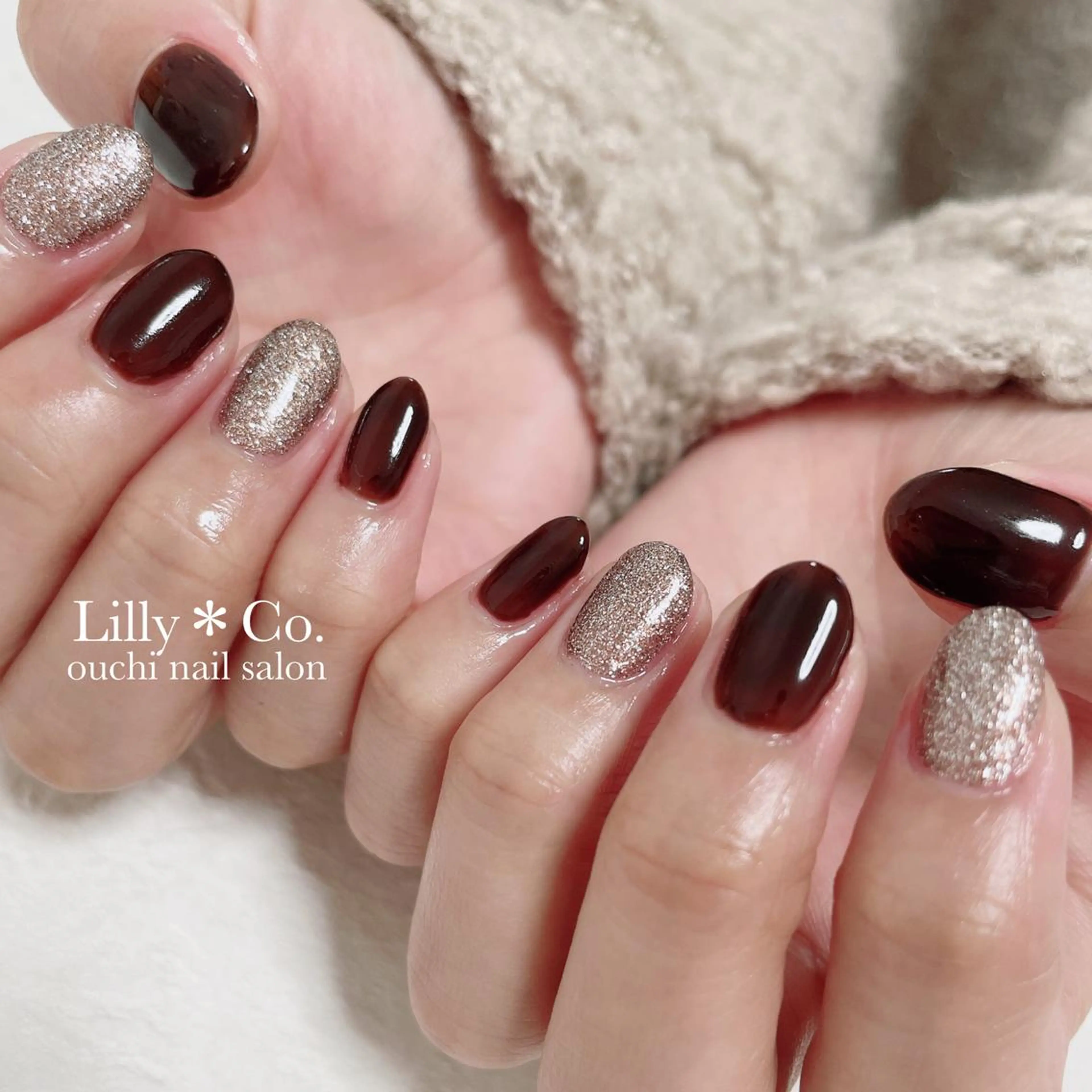 ネイル ハンドネイル ハンドケア Lilly Co.のネイルデザイン