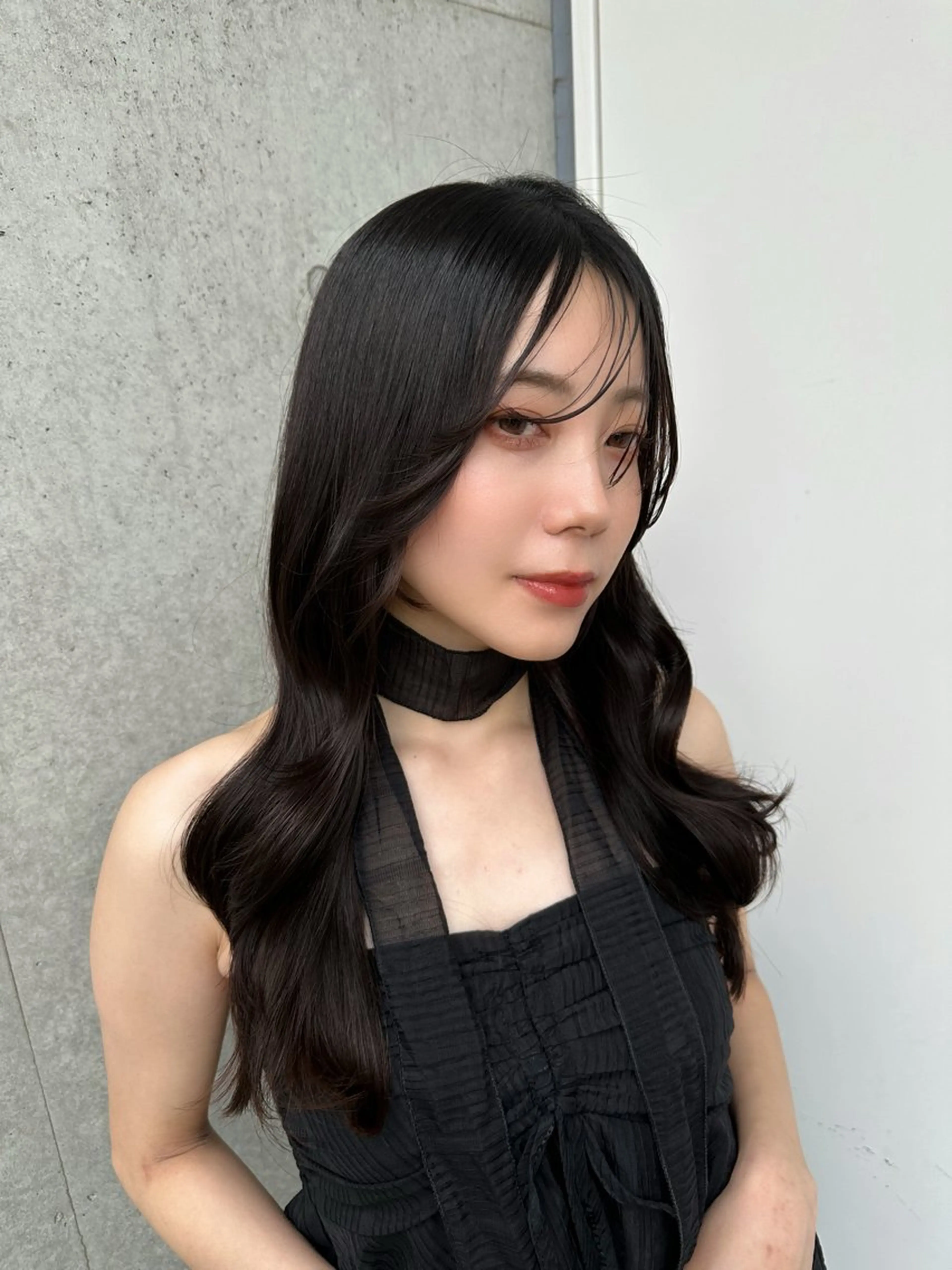 ロング カット トリートメント 🖤KURUMI🖤 潤艶・髪質改善のヘアスタイル
