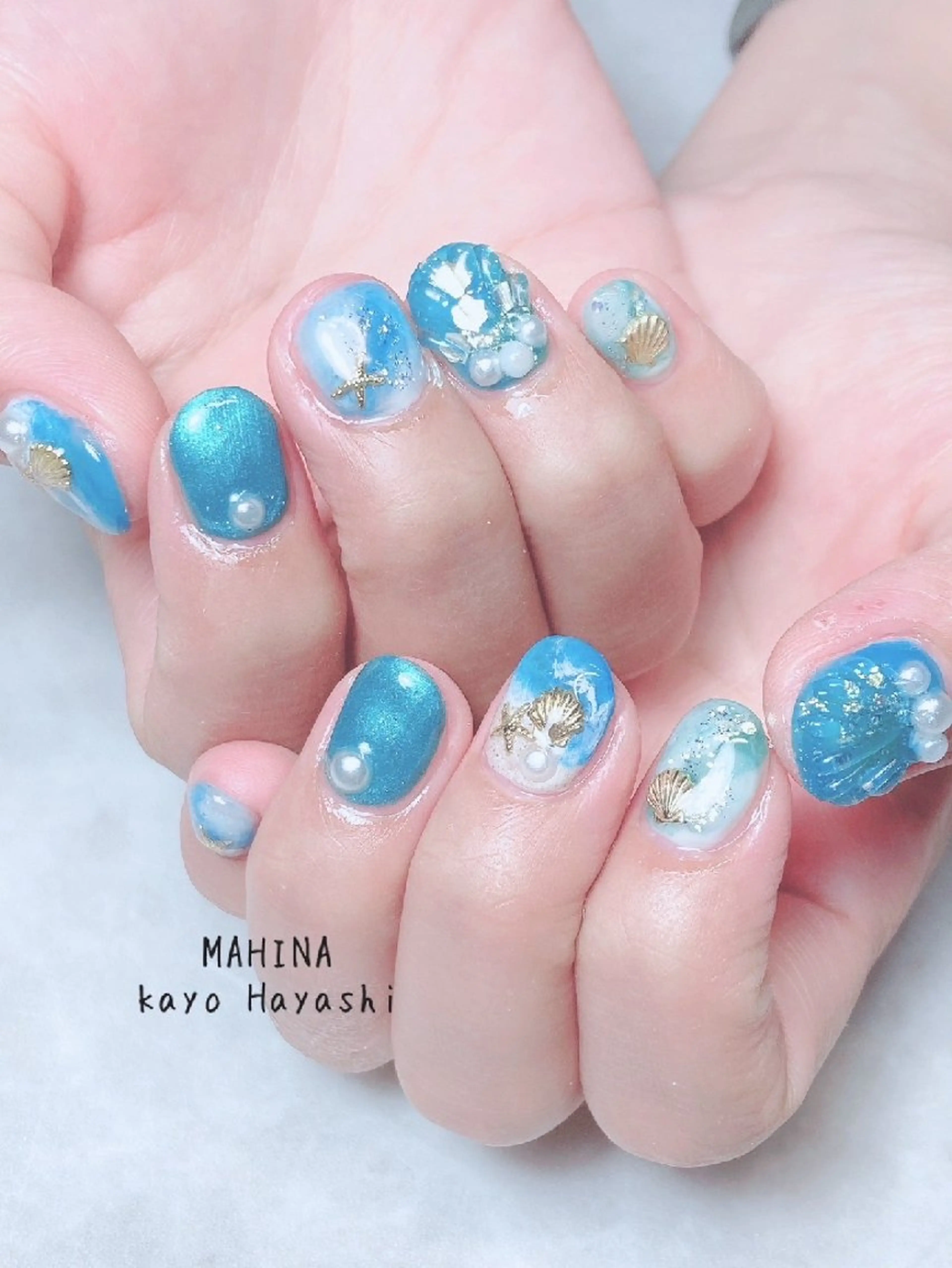 ネイル MAHINA 🌺KAYO🌺のネイルデザイン