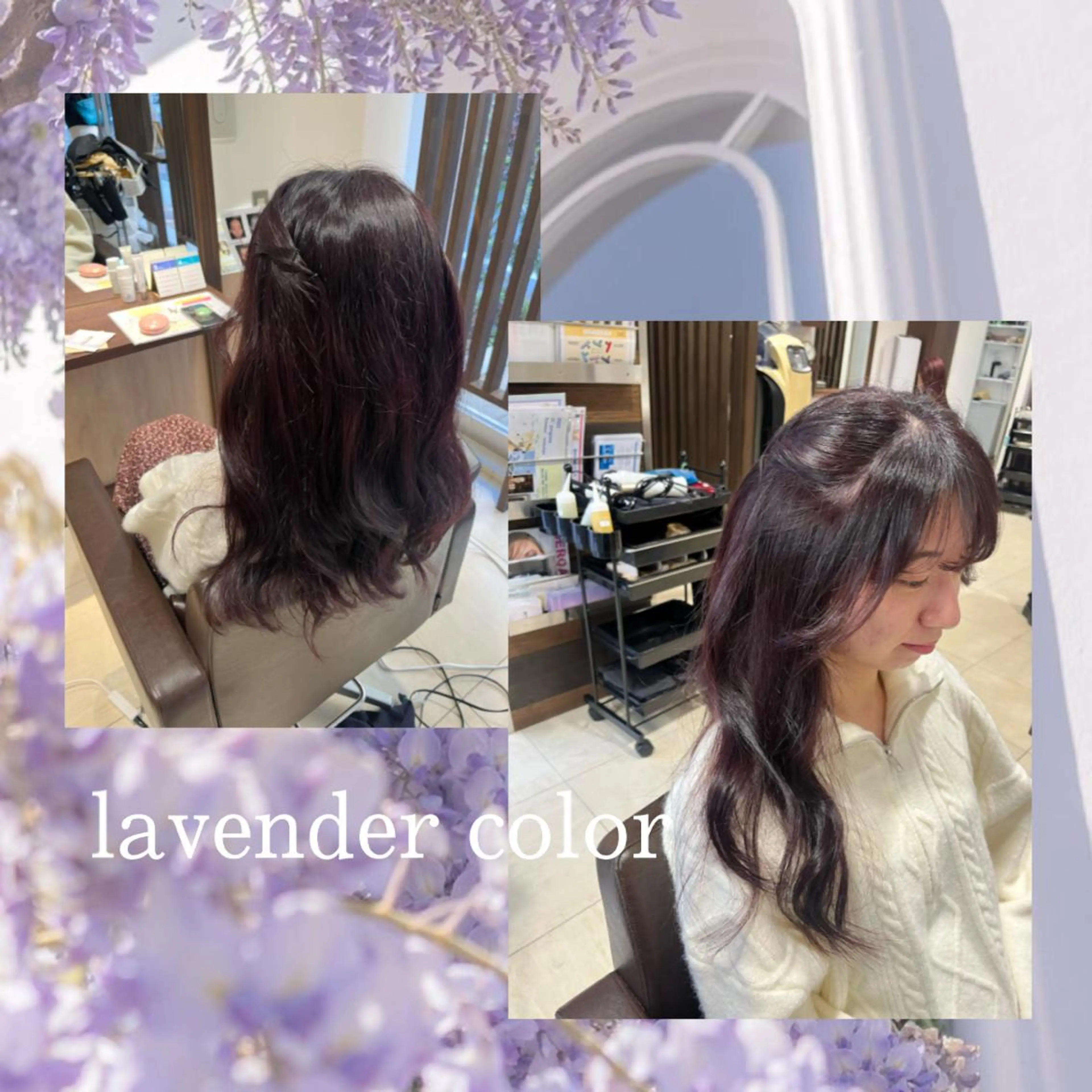 ロング カラー ヘアアレンジ ピンクカラー カット ヘアカラー トリートメント 🎀トップスタイリ スト湯川響🎀のヘアスタイル