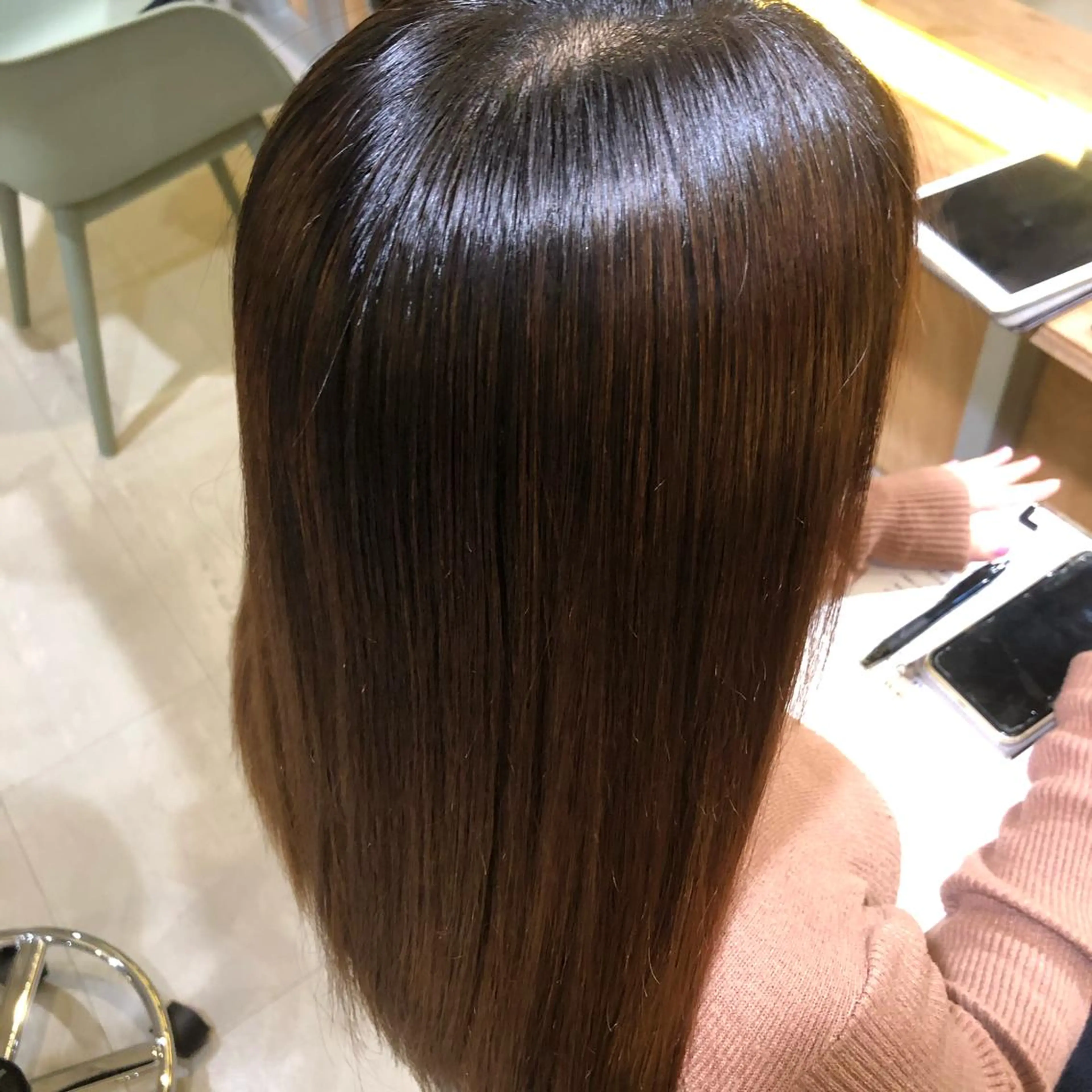 ロング 青木 ありさのヘアスタイル