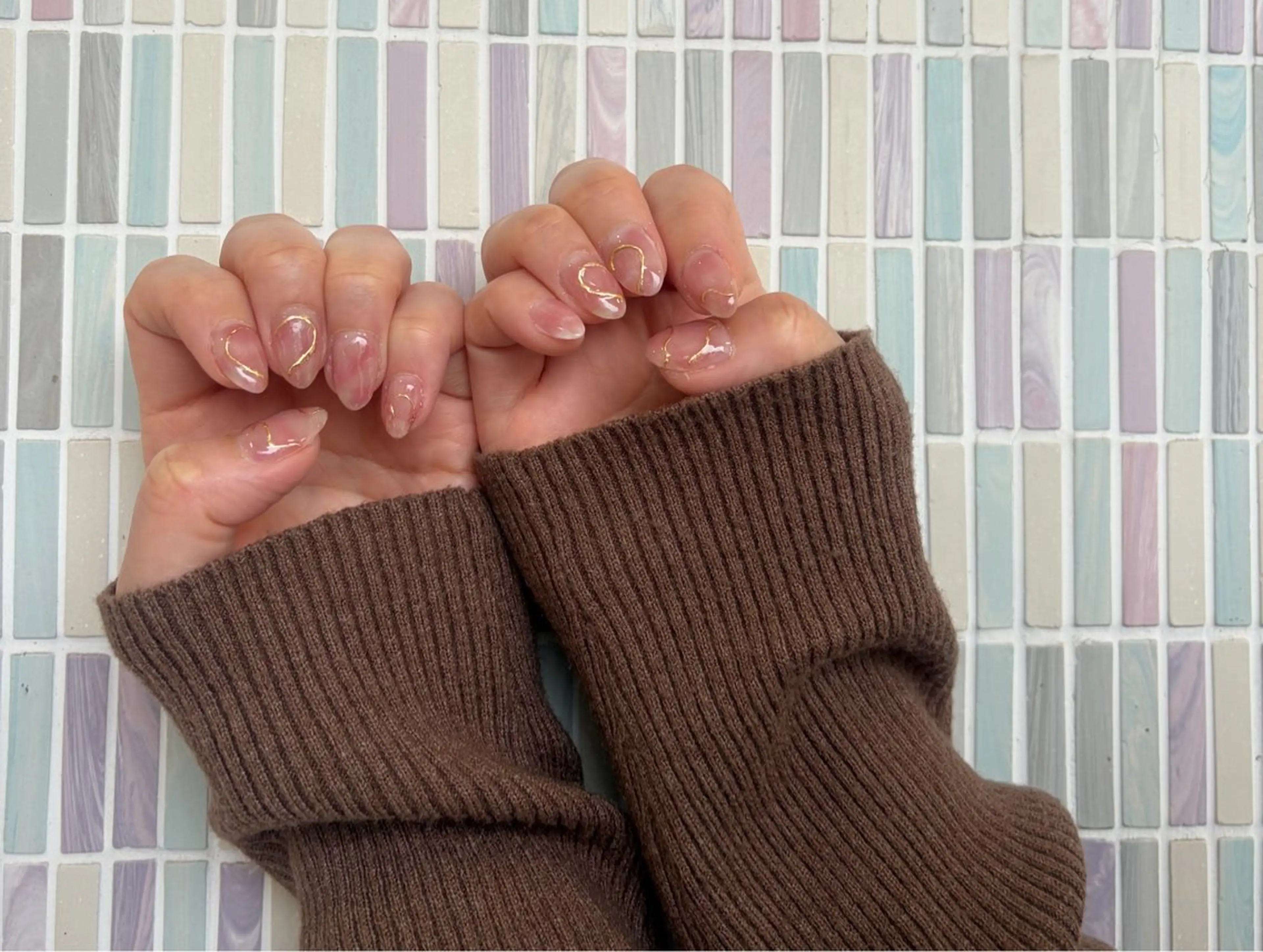 ネイル ニュアンスネイル ネイルサヴォイ本厚木 ⭐️あんりのネイルデザイン