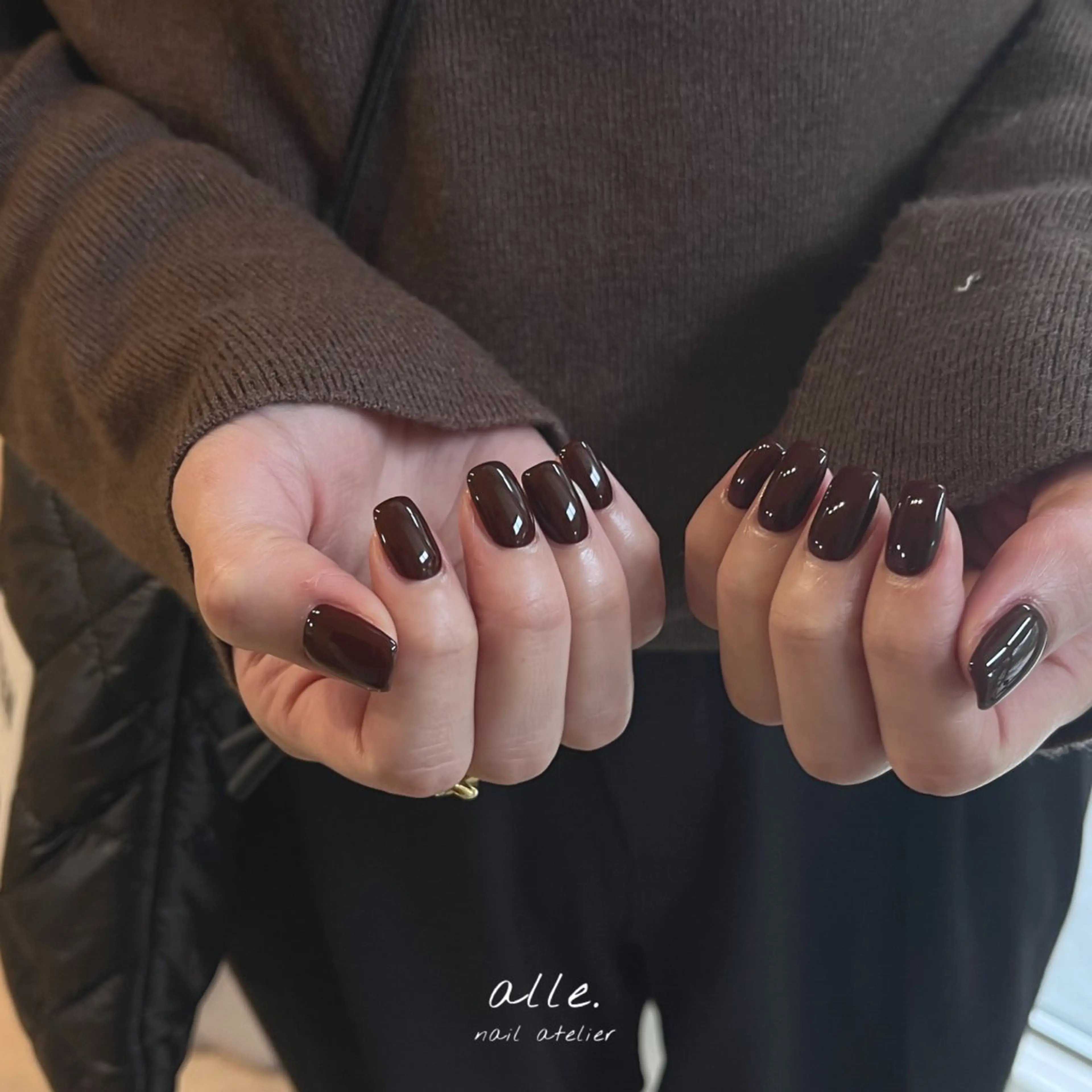 ネイル ハンドネイル atelier alle.のネイルデザイン