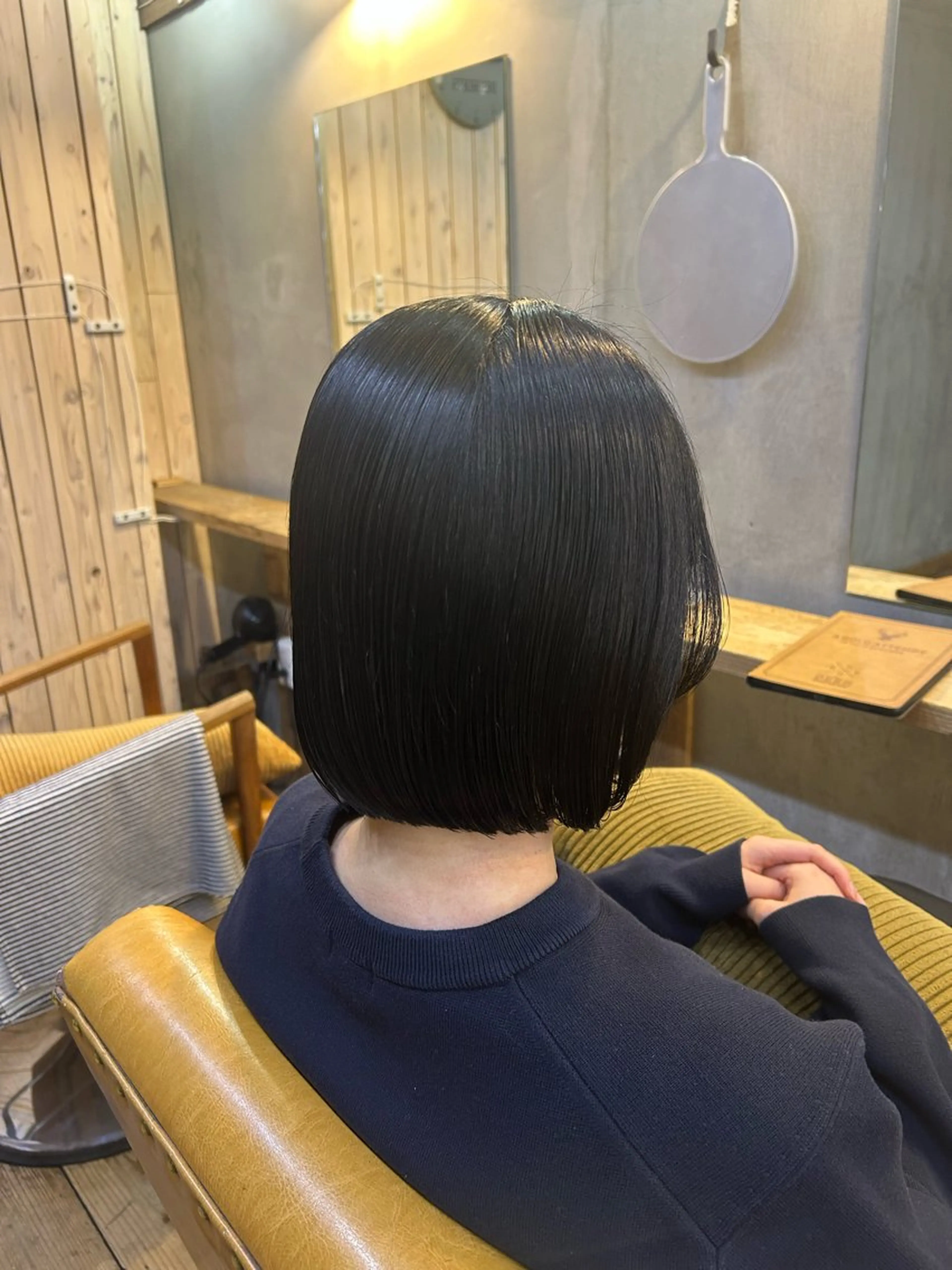 ショート ボブ カット hairlabo haru🌿ナナハのヘアスタイル