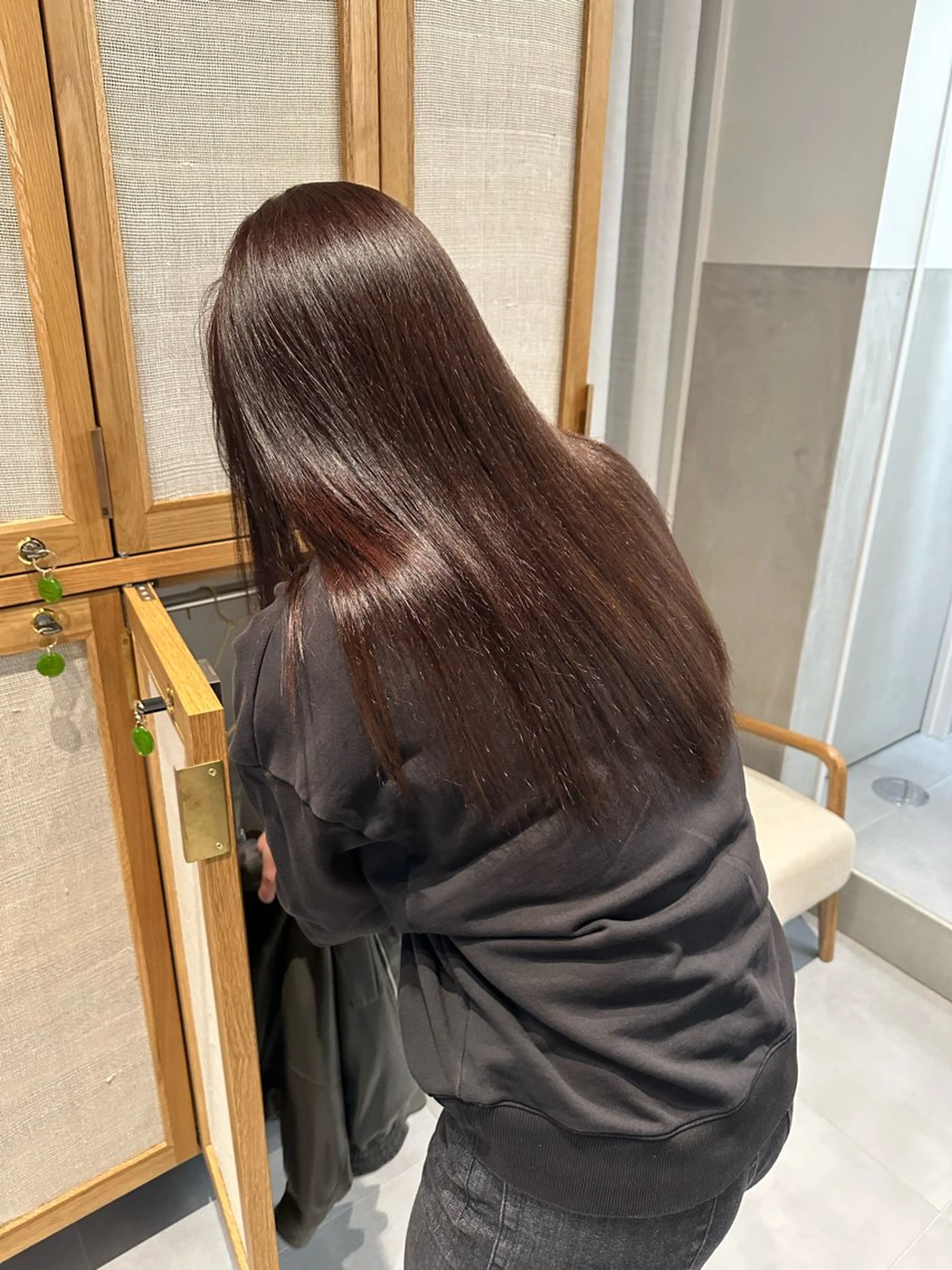 ロング トリートメント 和田 あおいのヘアスタイル