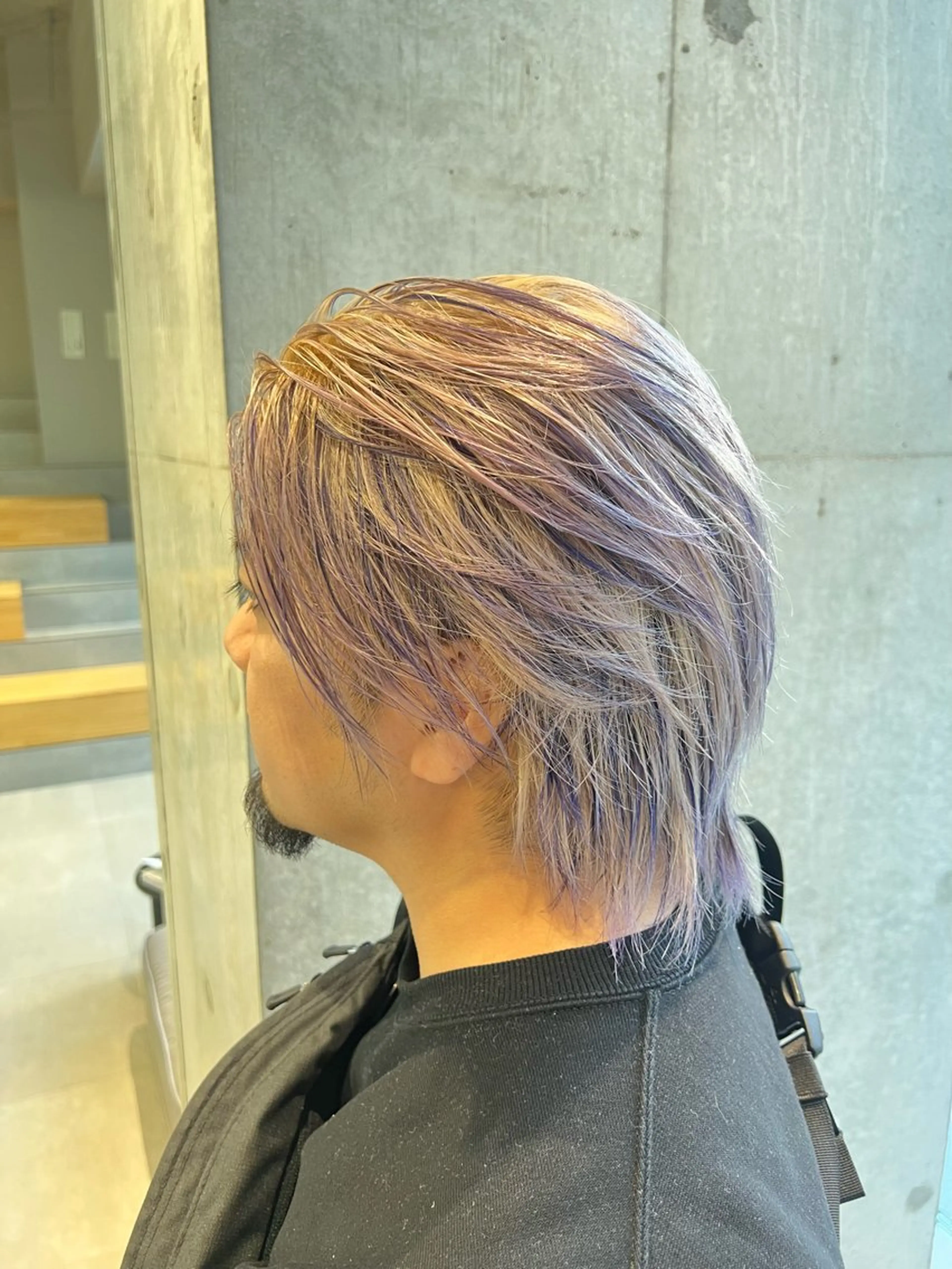 カラー メンズ カット ヘアカラー 吉沢遣人/レイヤー 艶カラー/抜け感のヘアスタイル