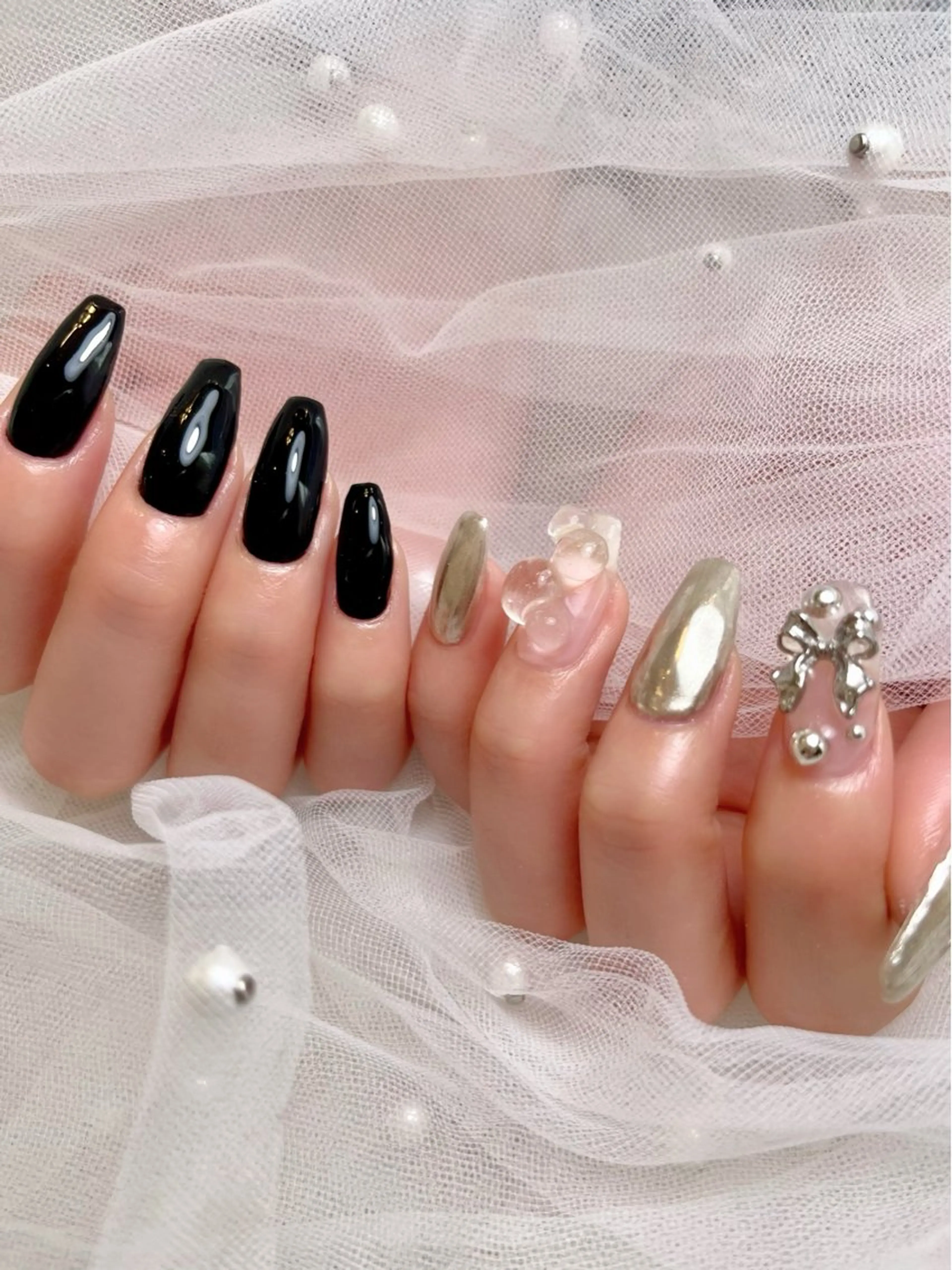 ロング ハンドネイル A.sister所属・nail salon 《A.sister》のネイルデザイン