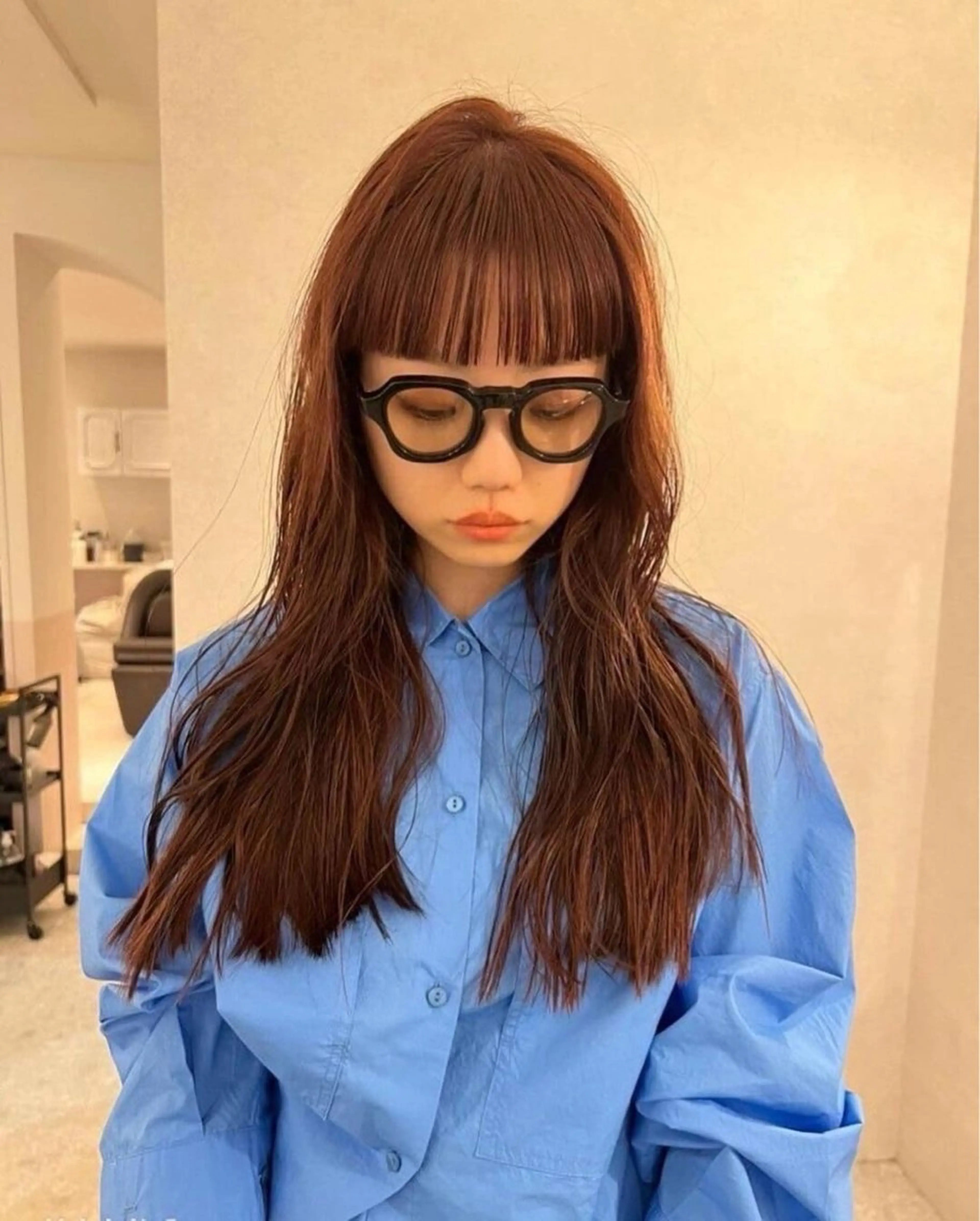 ブリーチ無しW color🦮の写真