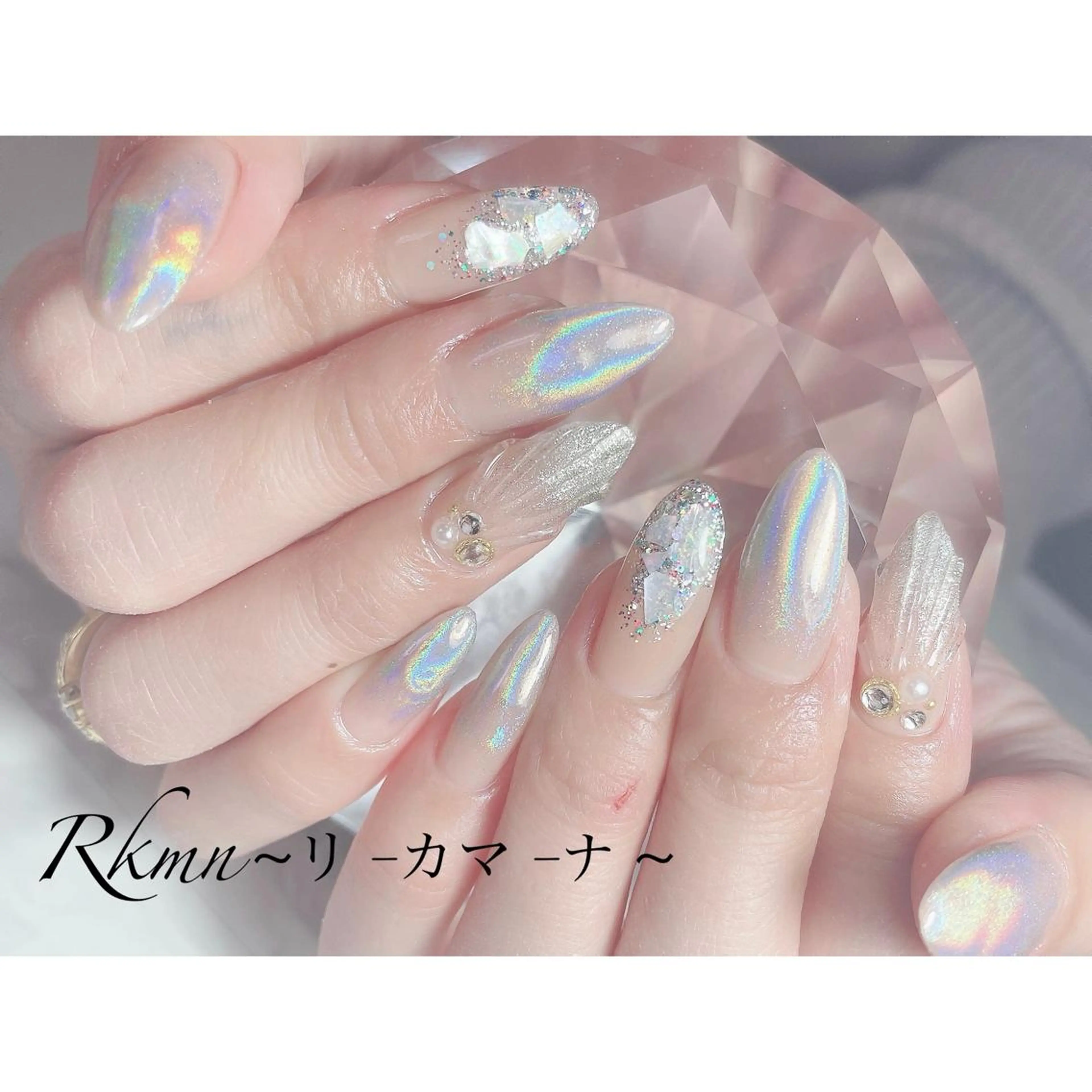 ネイル アートネイル フレンチネイル ジェルネイル グラデーション シンプルネイル ハンドネイル フットネイル ハンドケア Rkmn ~リ-カマ-ナ~のネイルデザイン