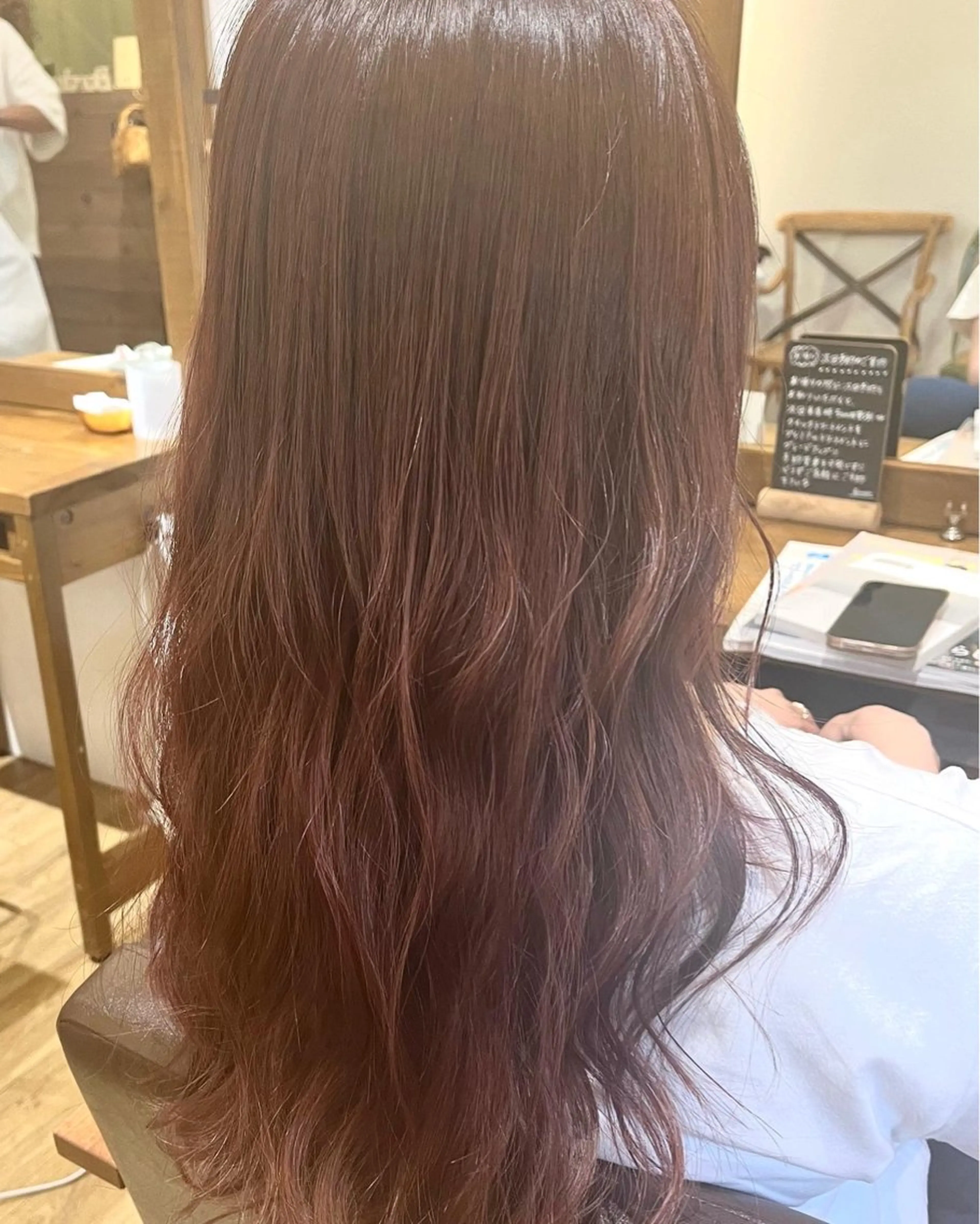 ロング カラー ヘアカラー トリートメント 土屋 悠人のヘアスタイル