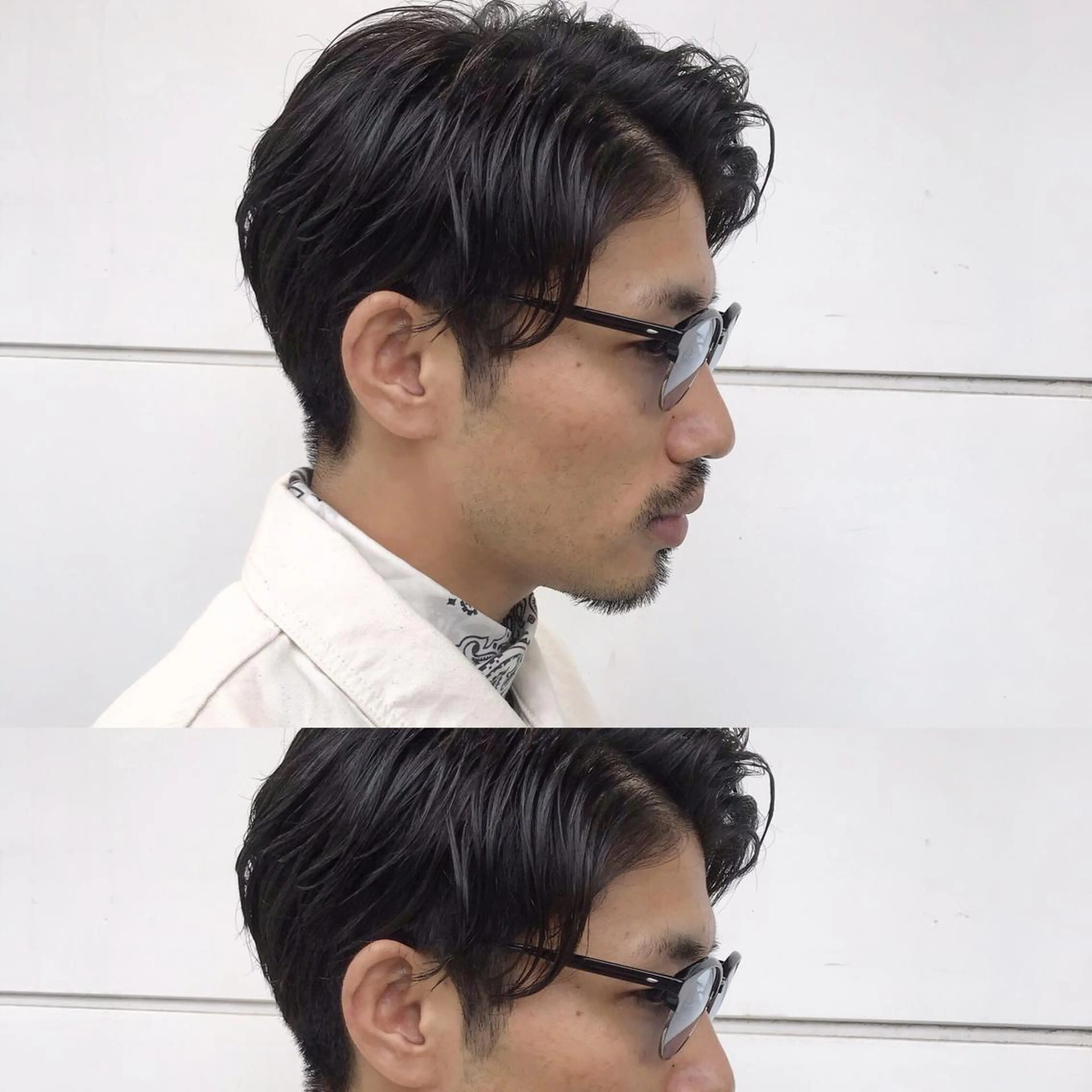 ショート メンズ 嶋佐 昌大 シマサマオのヘアスタイル