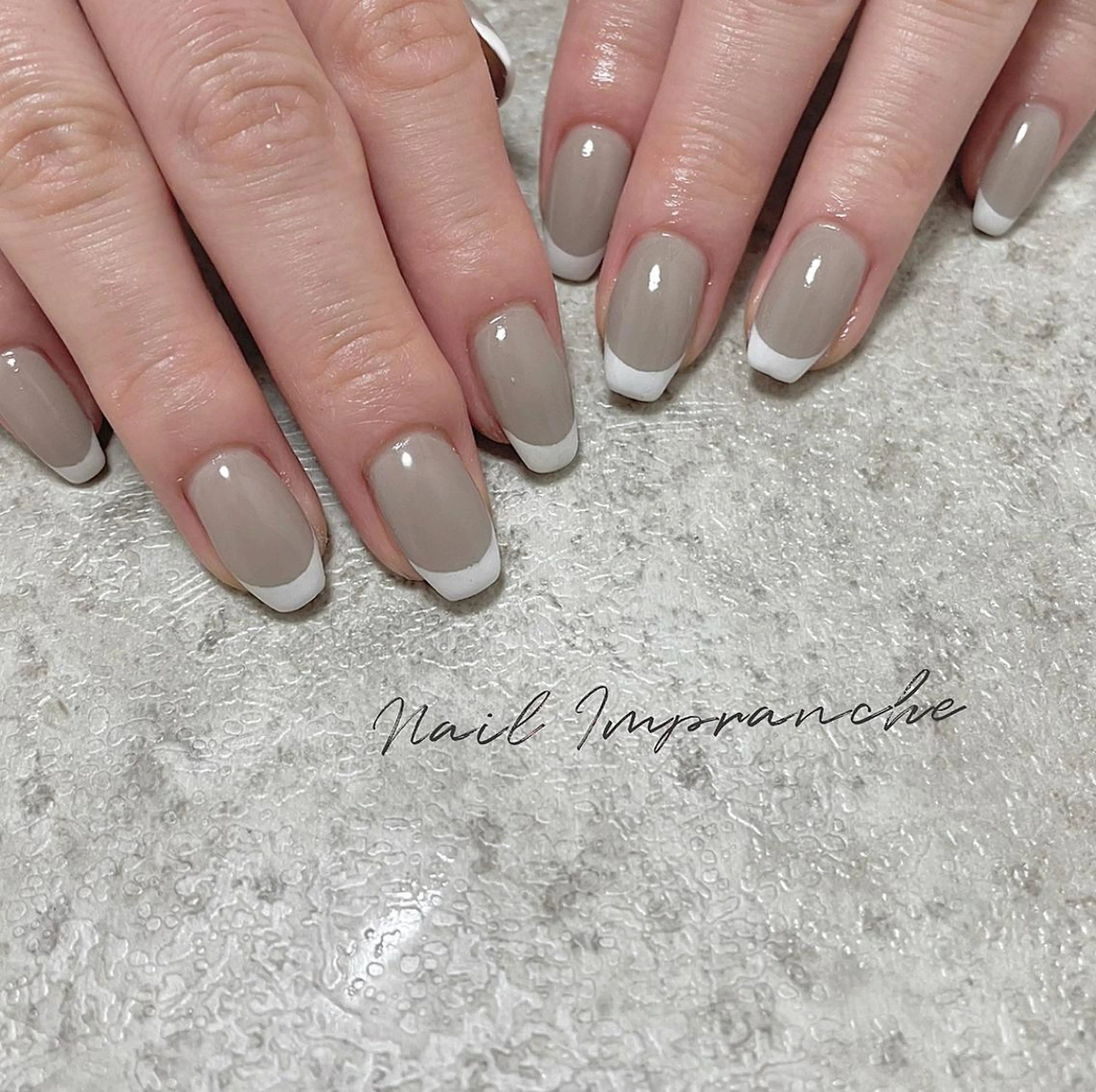 カラー ネイル マツエク・マツパ フレンチネイル ハンドネイル 松井 亜由美のネイルデザイン