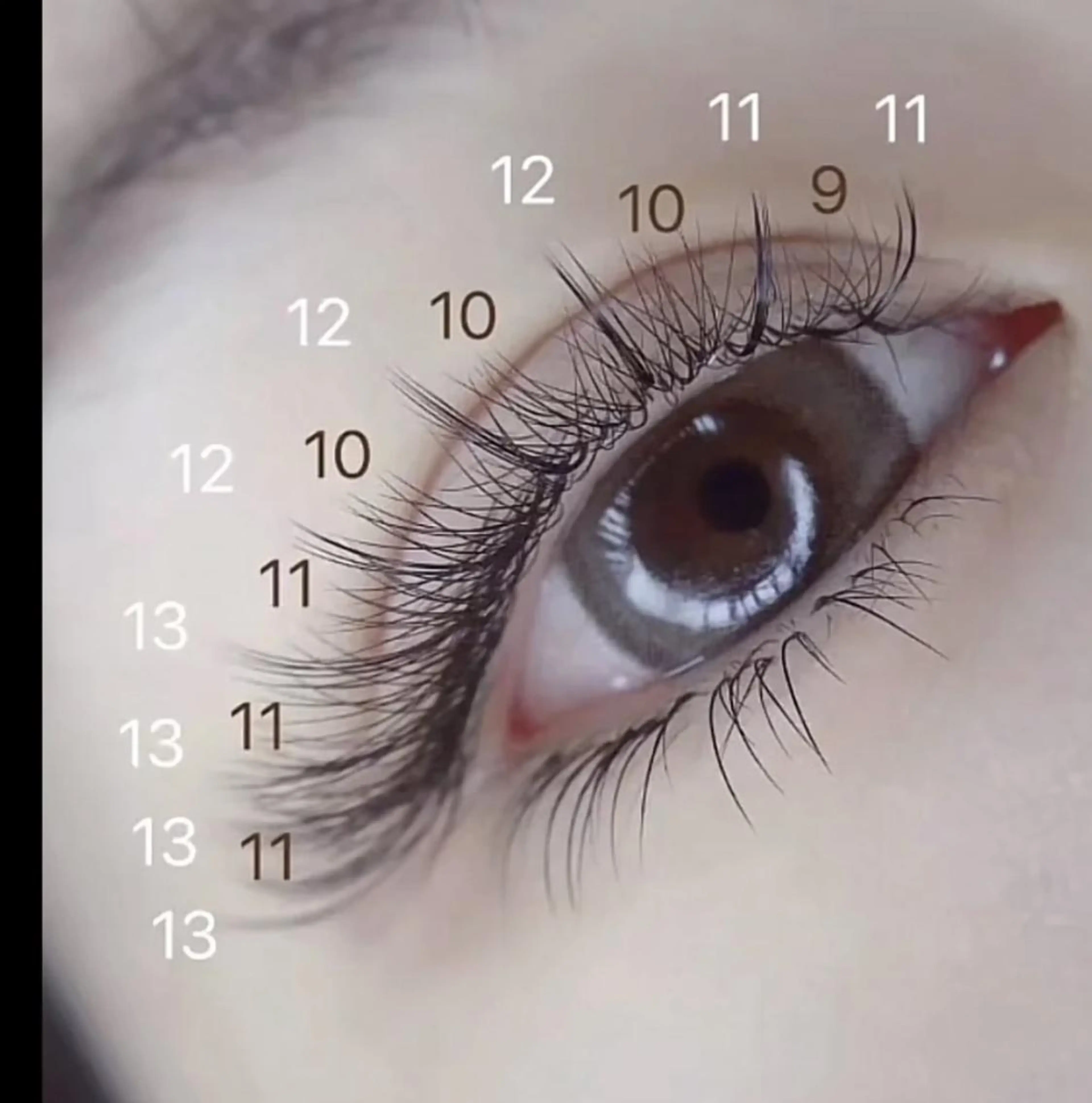 マツエク・マツパ Cute B e au t yのマツエク・マツパデザイン