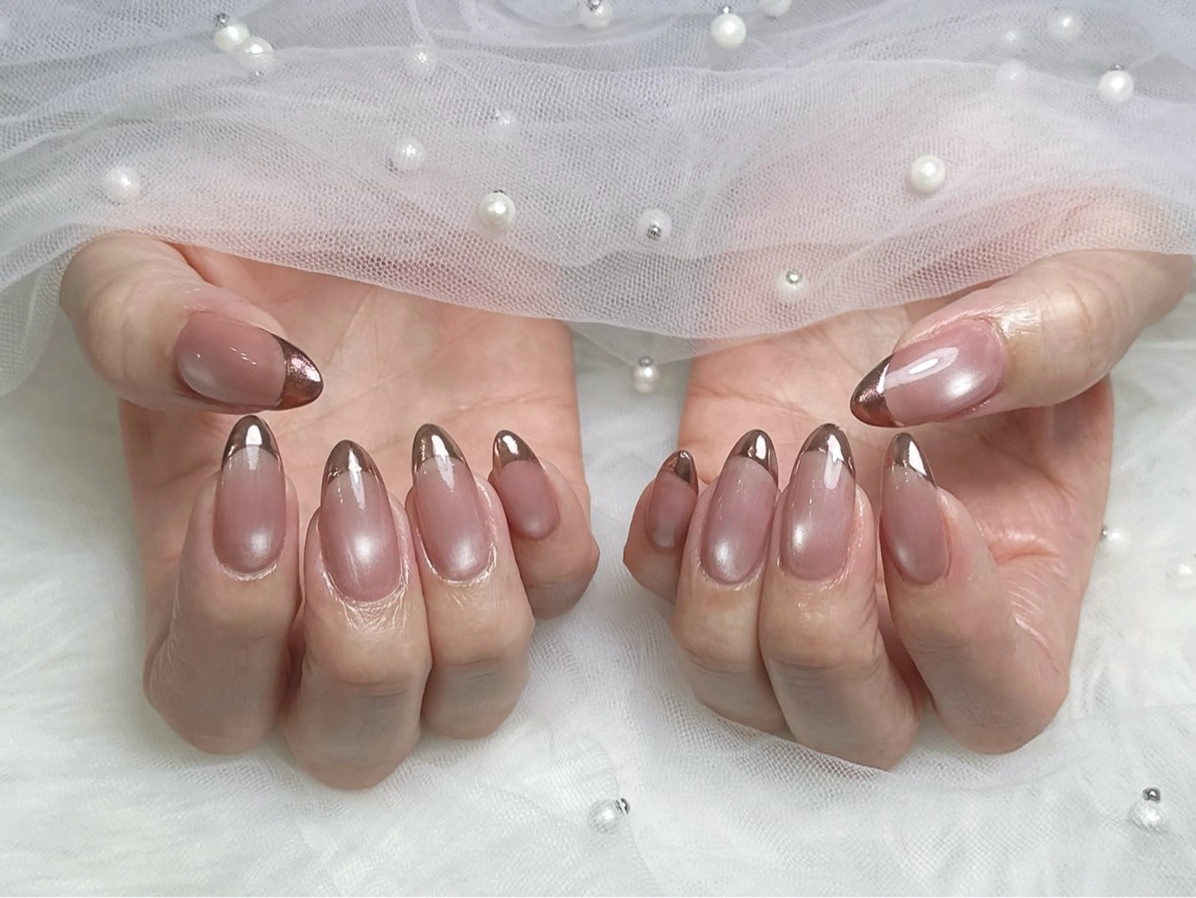 ネイル ハンドネイル 【Eclat ｴｸﾗ】nail＆beauty所属・Eclat〔ｴｸﾗ〕 MOEKA𝜗𝜚*のネイルデザイン