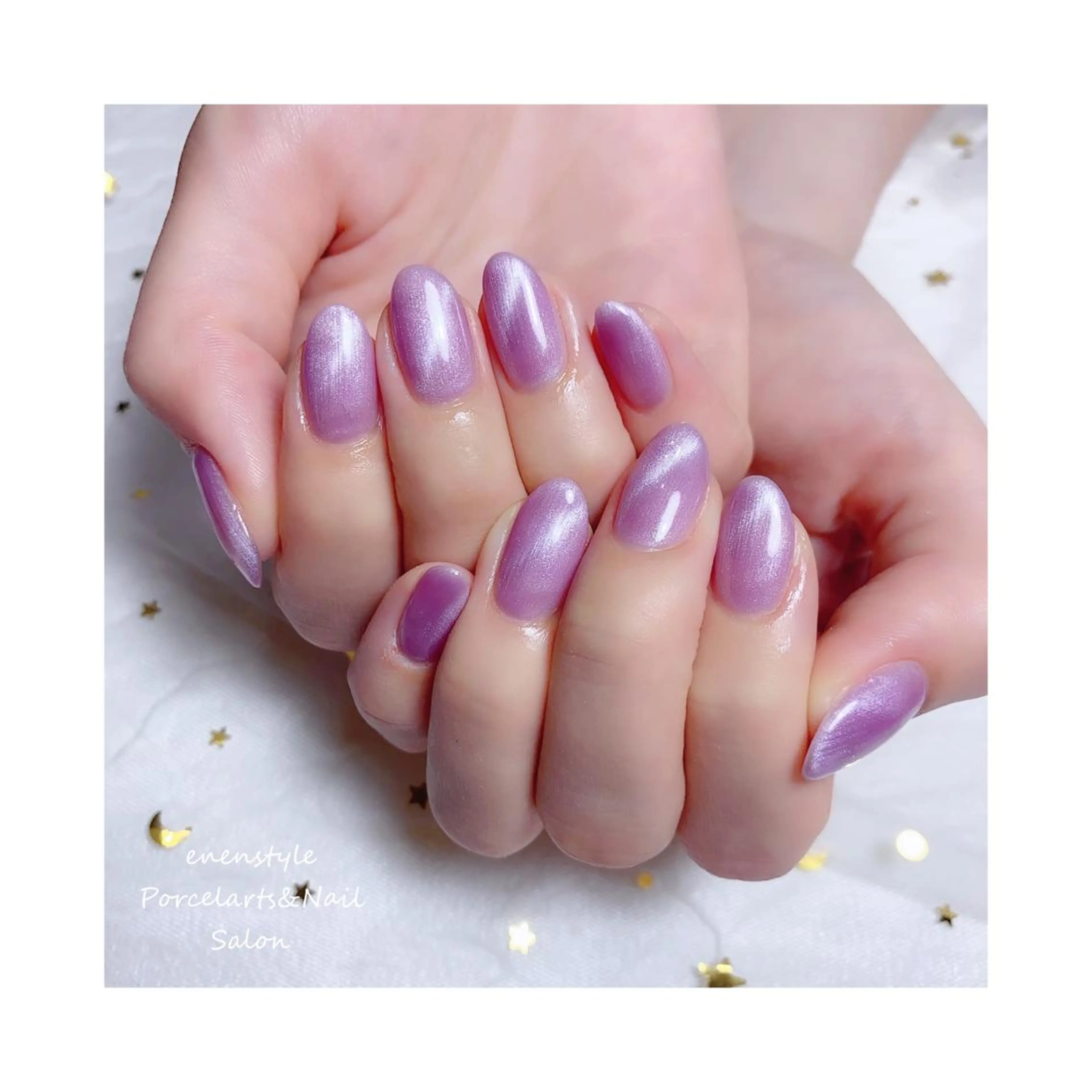 ミディアム ネイル ジェルネイル ニュアンスネイル オフィスネイル ワンカラーネイル パラジェル ハンドネイル 👑enen style👑のネイルデザイン