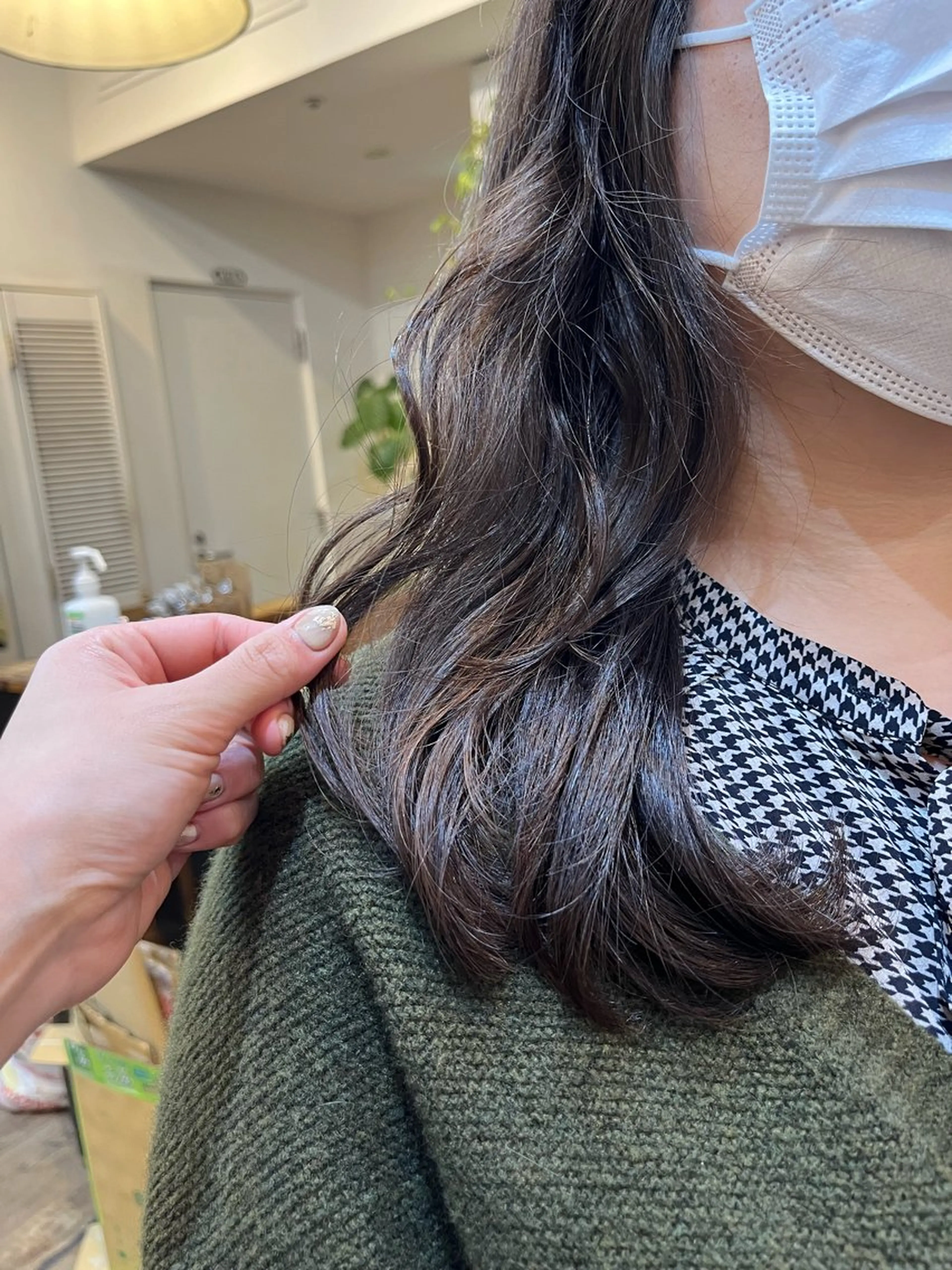 パーマ デジタルパーマ 東茉央/ブリーチ リタッチ🧸銀座のヘアスタイル