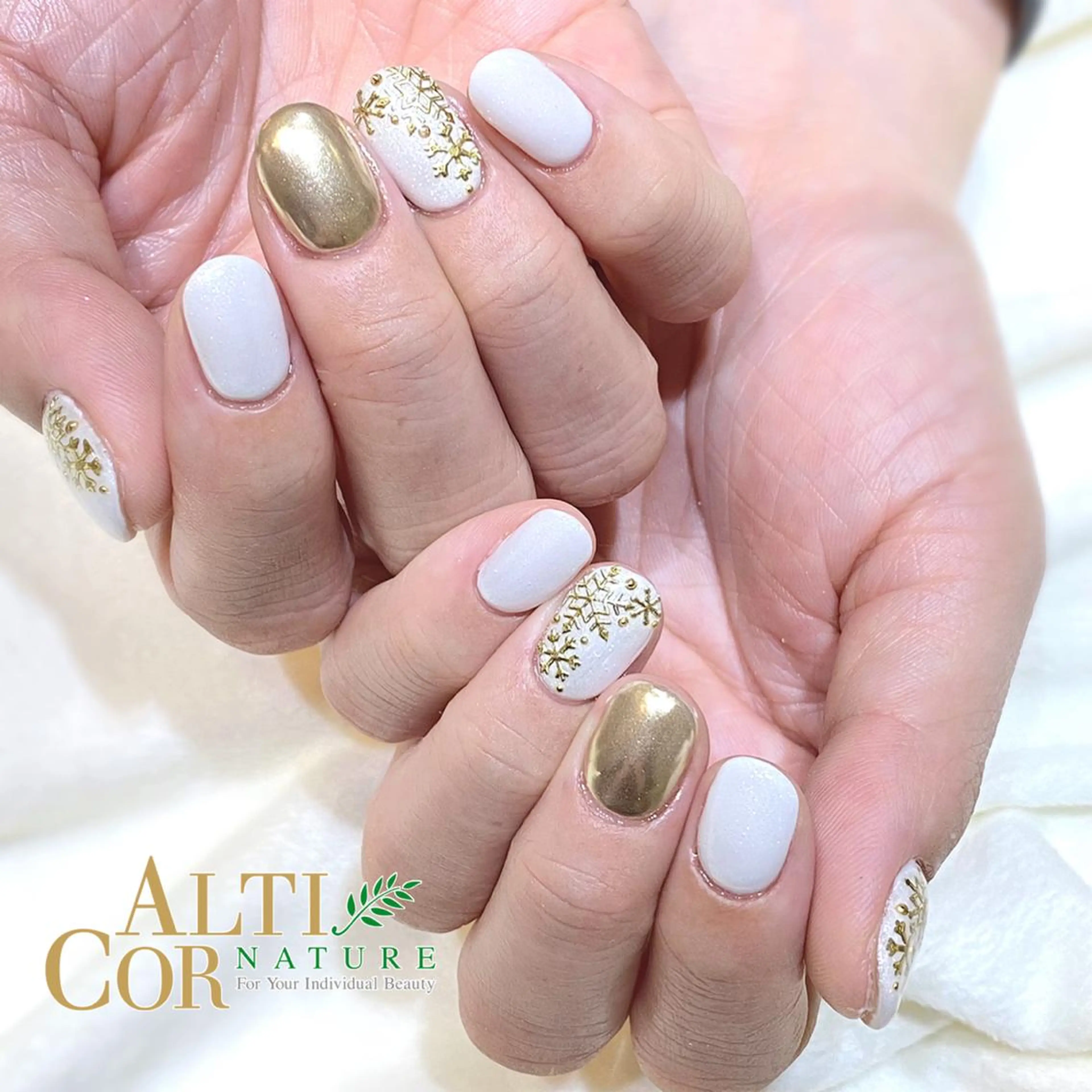 ネイル オフィスネイル ChezEspoir 佐藤のネイルデザイン