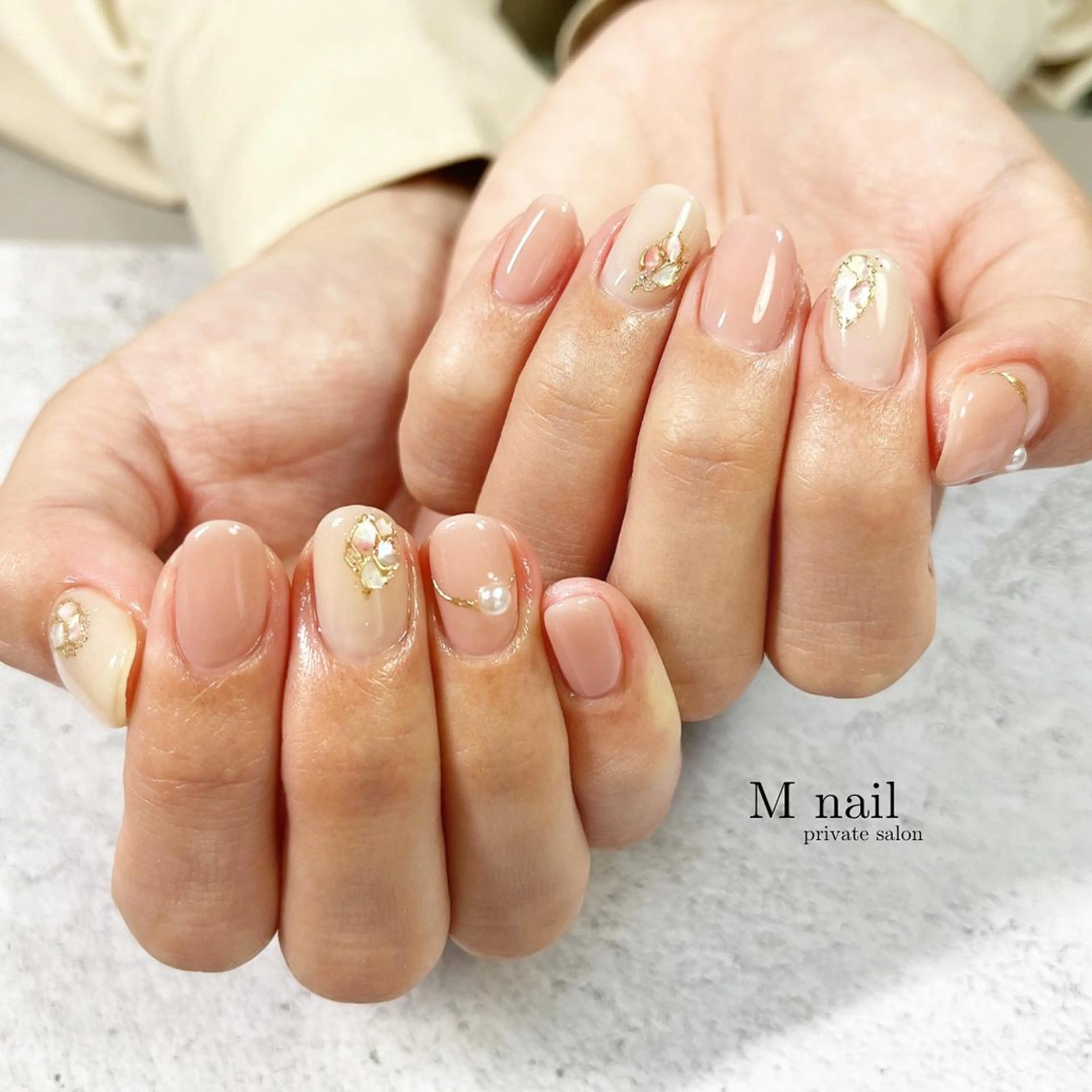 ネイル ハンドネイル M nailのネイルデザイン