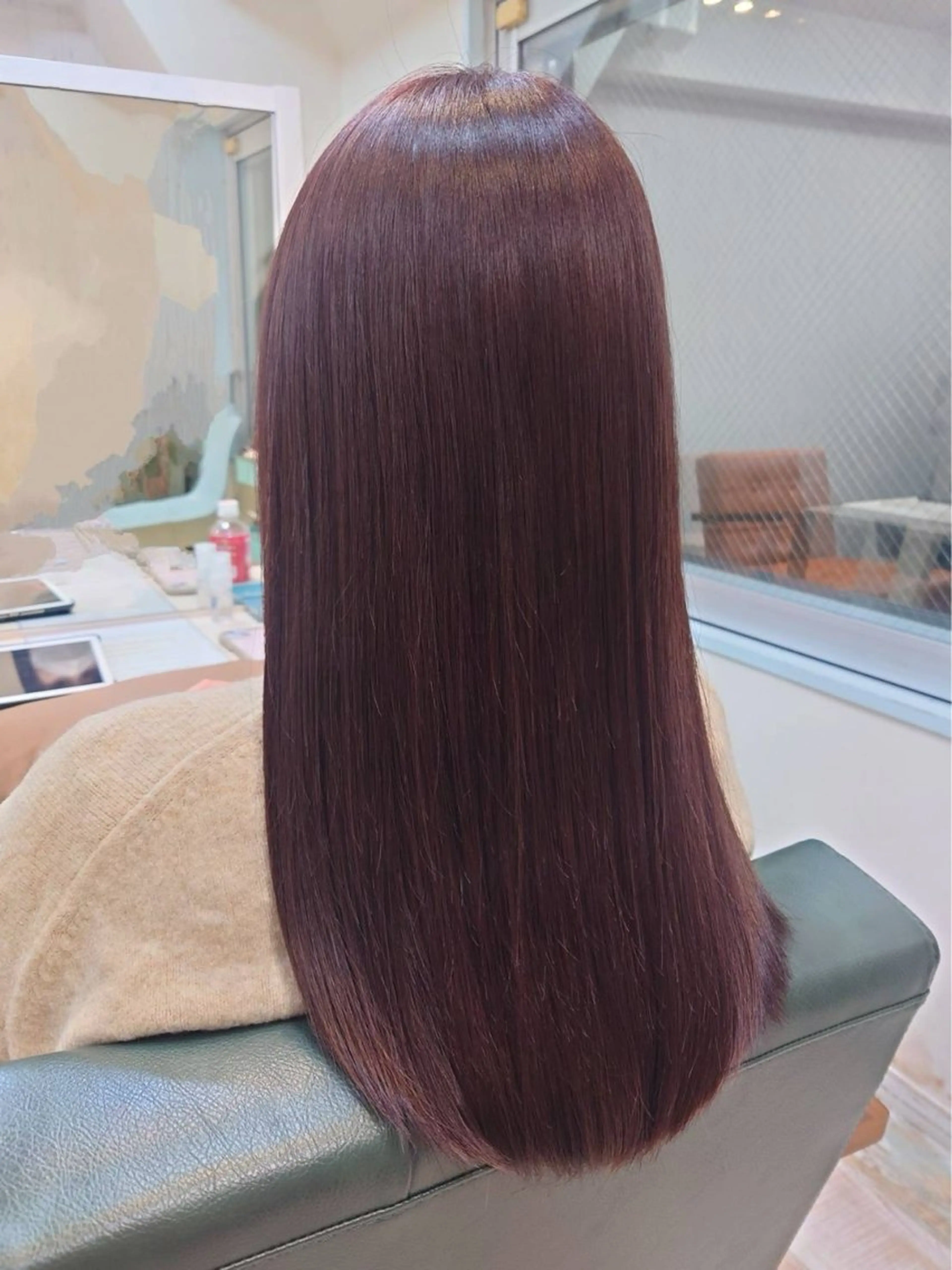 ロング lore 中村かれんのヘアスタイル