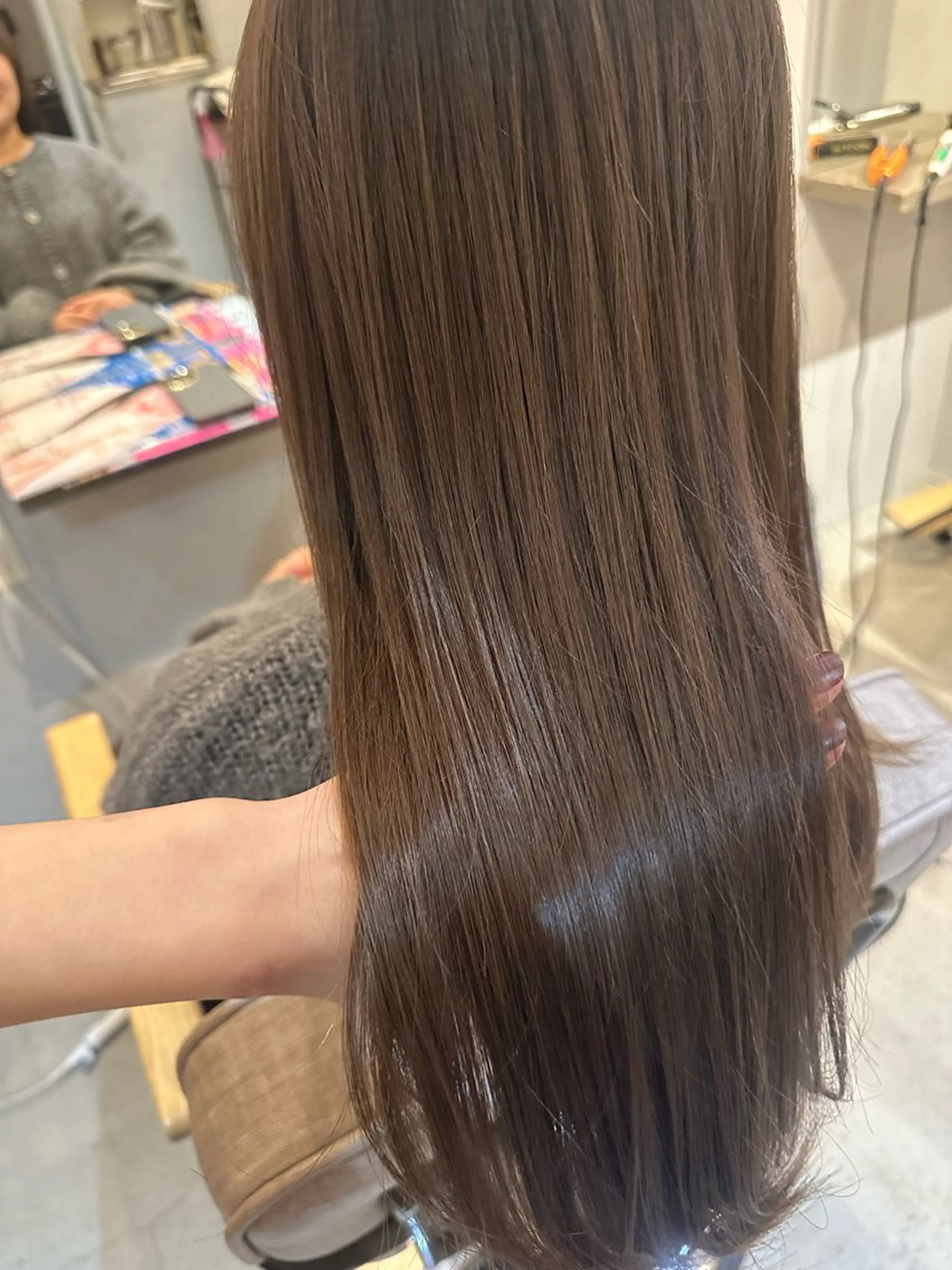 ロング カット ヘアカラー トリートメント 美髪✨艶髪✨髪質改善 カラー特化❕亀島のヘアスタイル