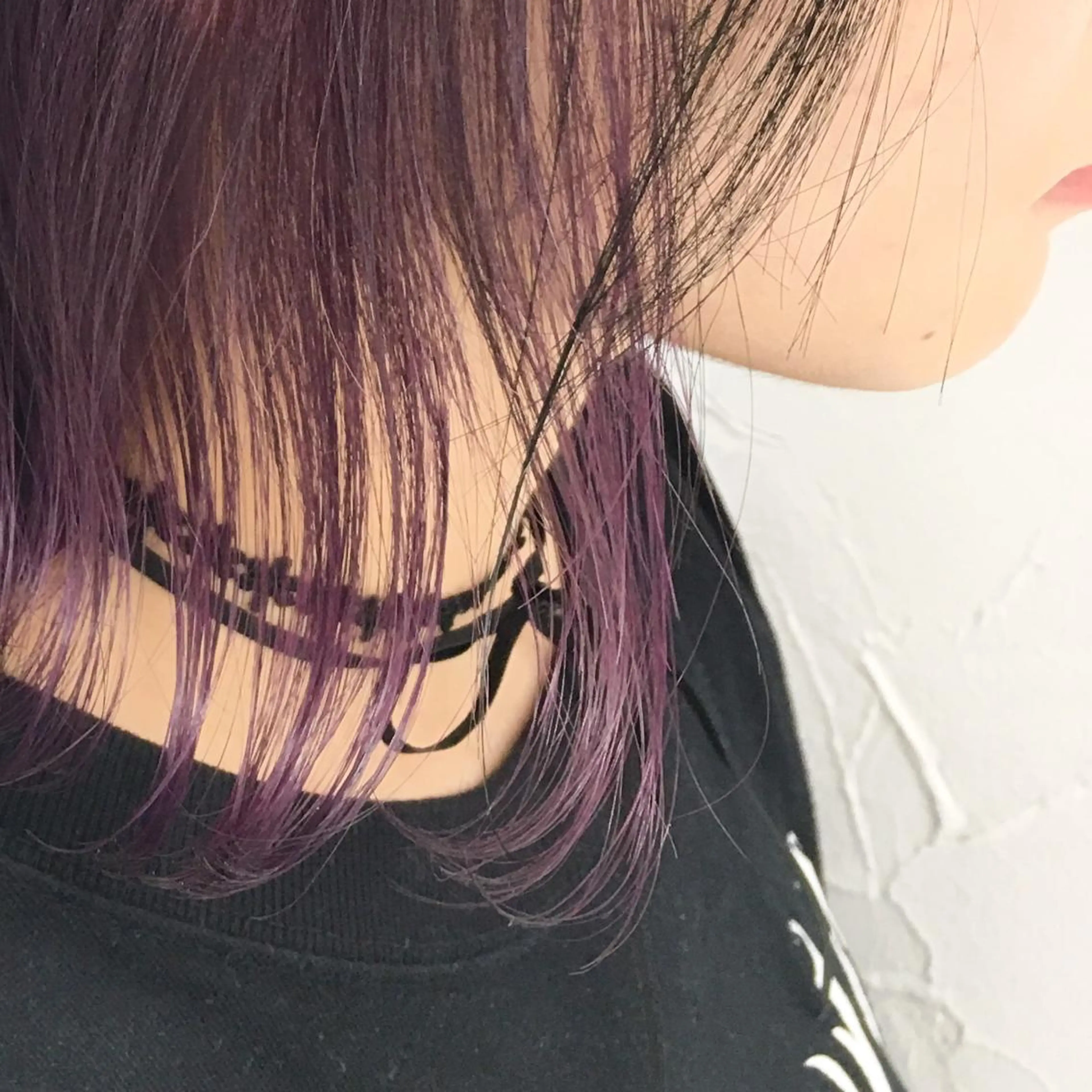 ミディアム 脱!黒髪 ダブルカラー【上野】のヘアスタイル