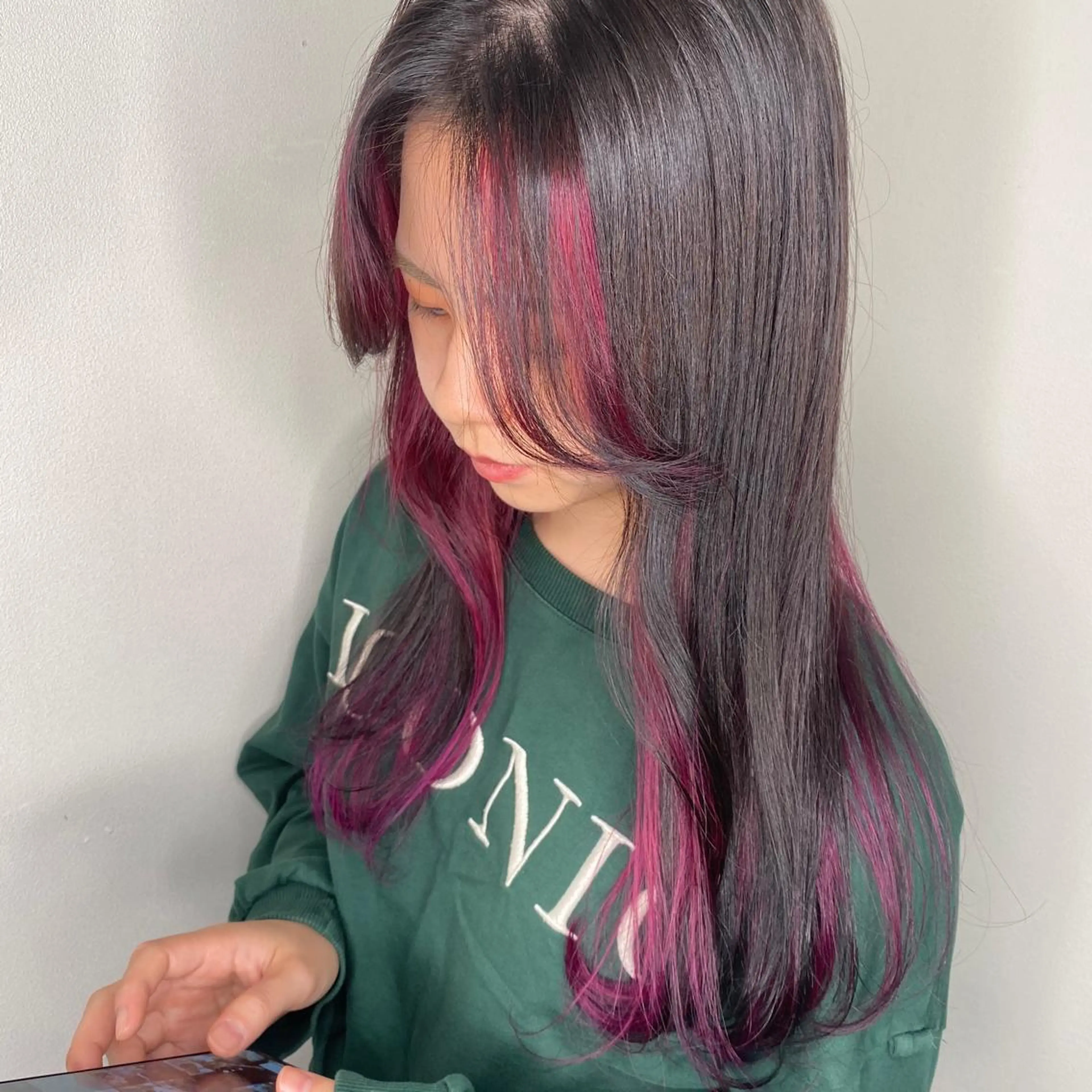 ロング カラー パーマ ヘアアレンジ メンズ キッズ ネイル マツエク・マツパ 似合わせ提案サラ艶♡ 彩華のヘアスタイル