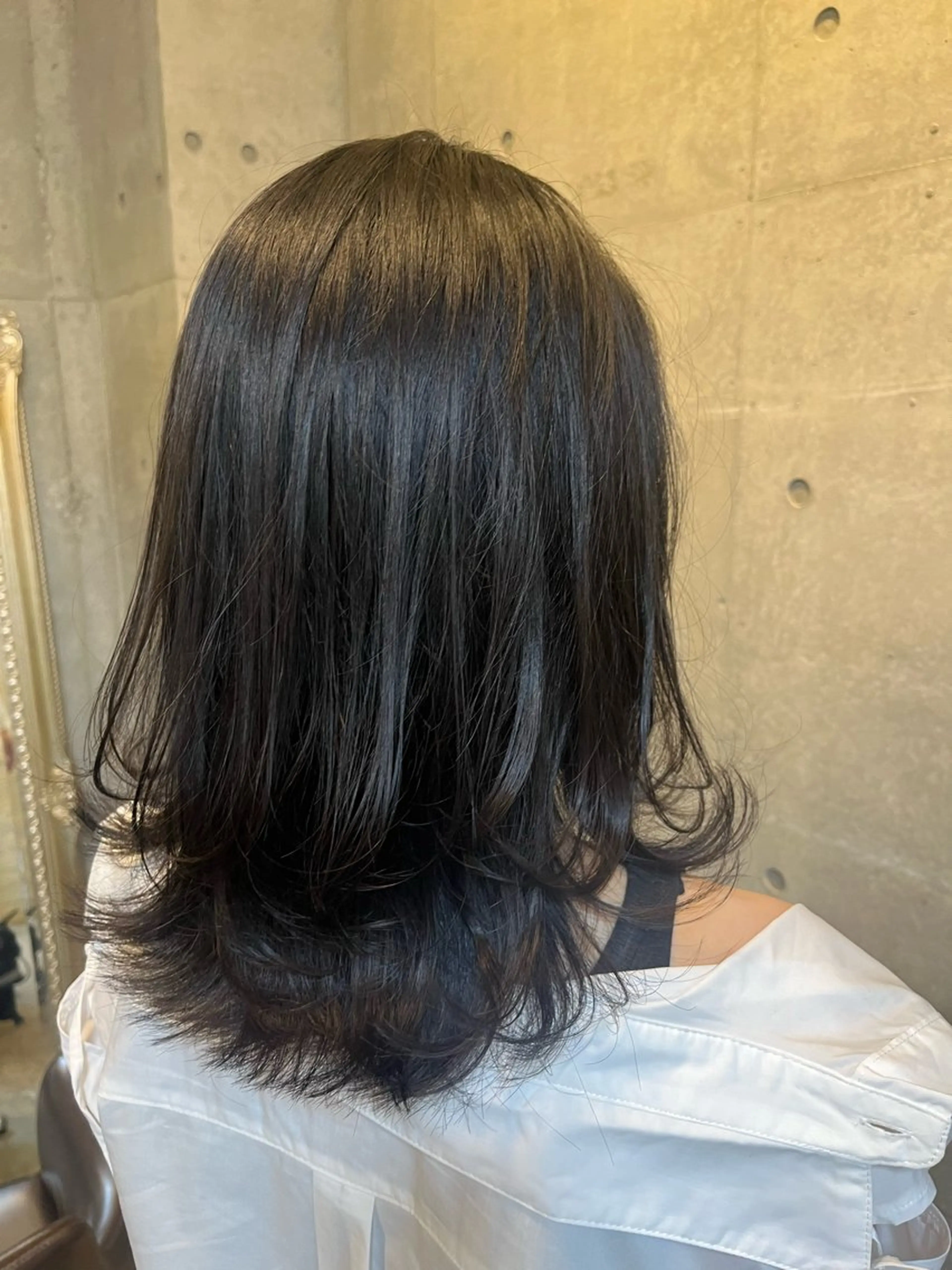 ミディアム 16日🙆‍♀️ 💐🤍理保のヘアスタイル