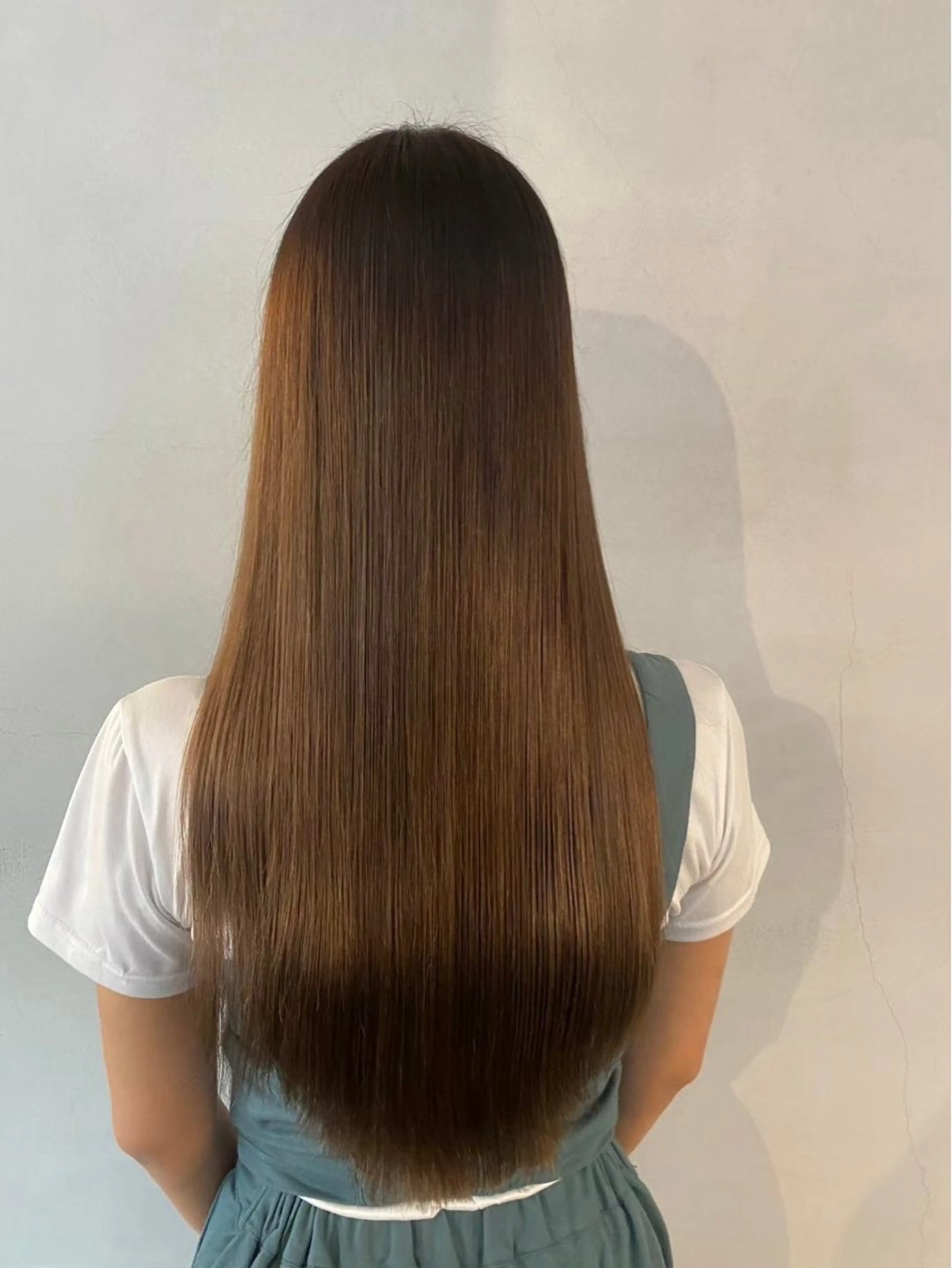 ロング 縮毛矯正 La fith hair corona 河原町所属・HINATA / La fith河原町のヘアスタイル