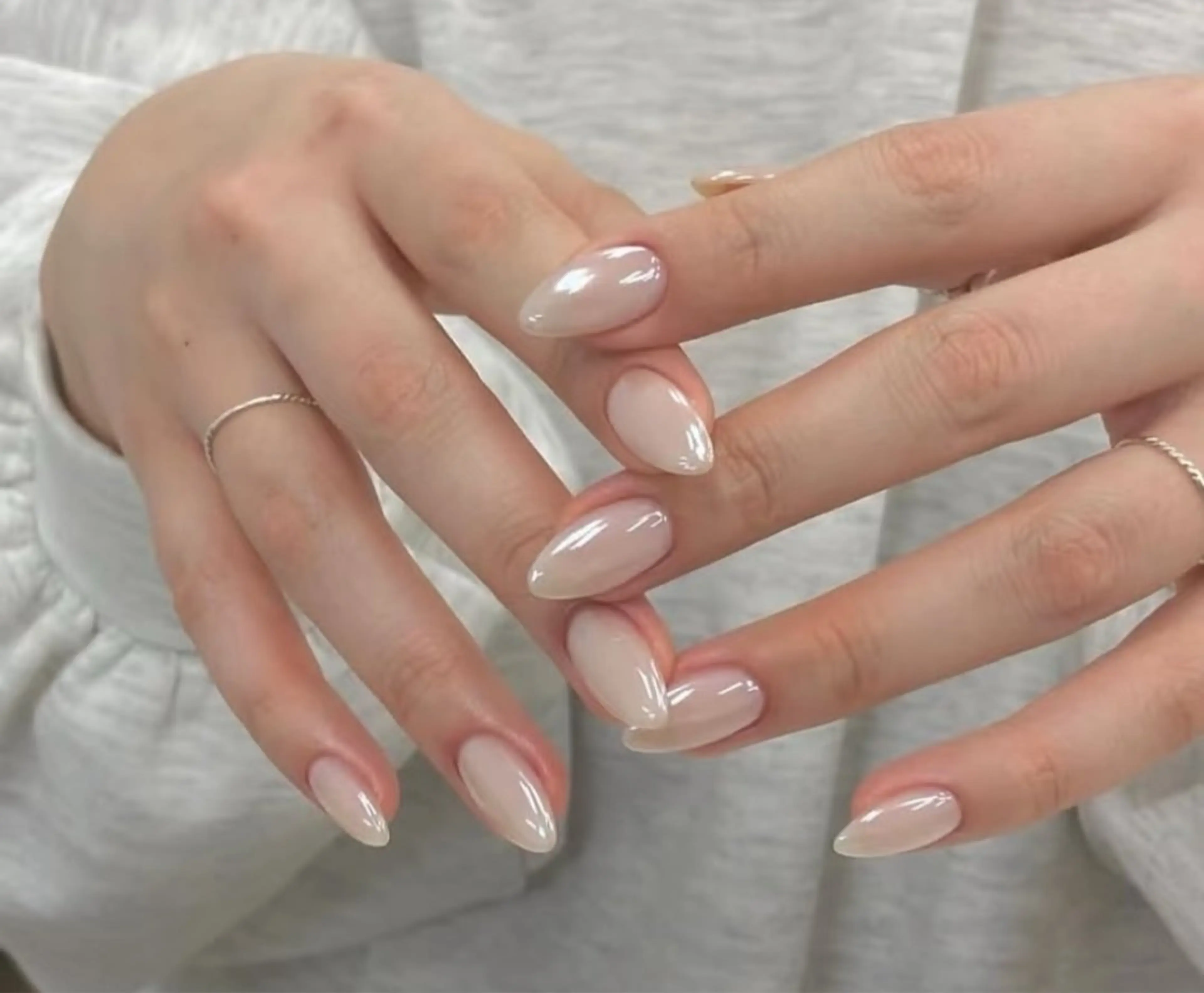 ミディアム ハンドネイル ハンドケア 宮崎 もものネイルデザイン