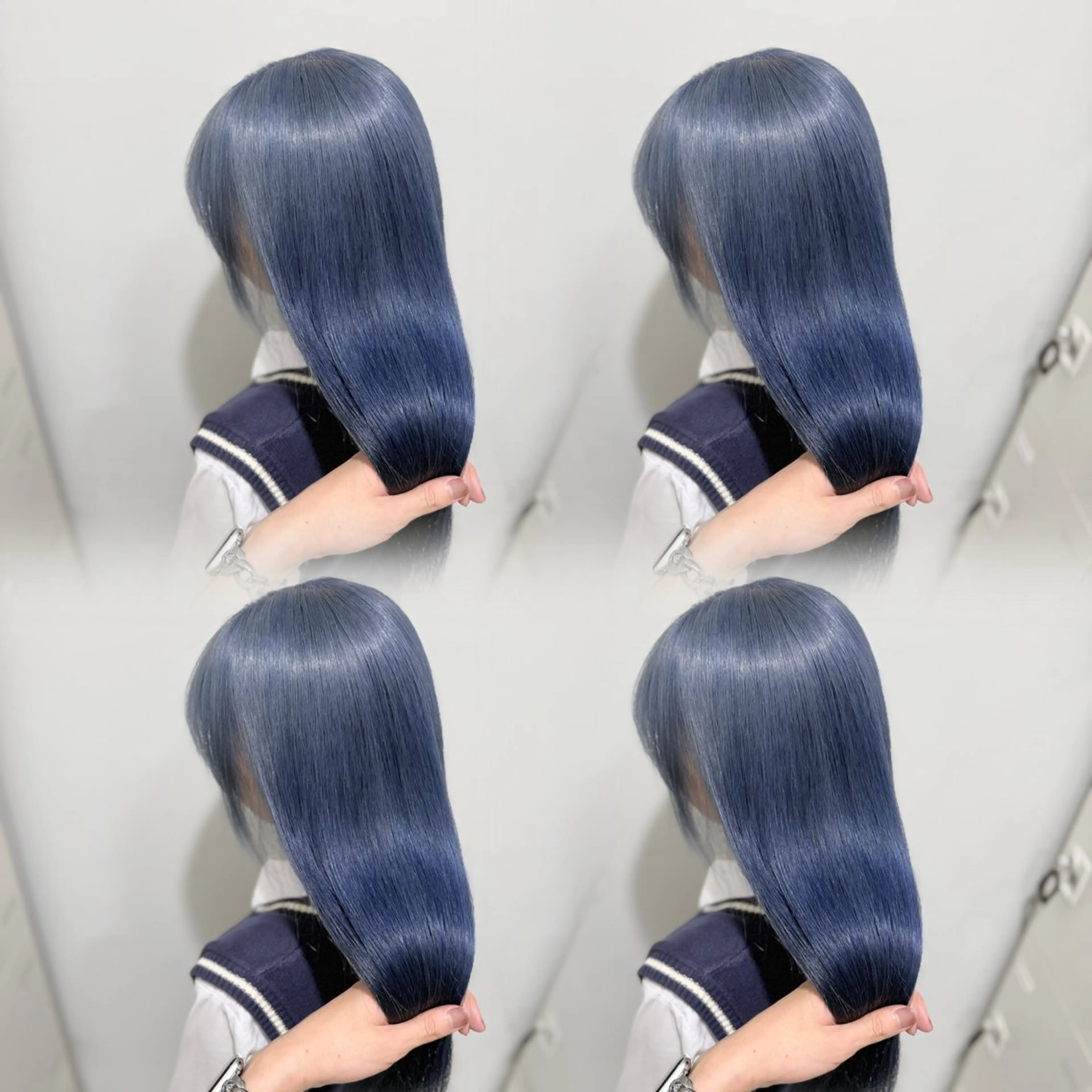 セミロング カラー ハイトーン/レイヤー 透明感/瑶平のヘアスタイル