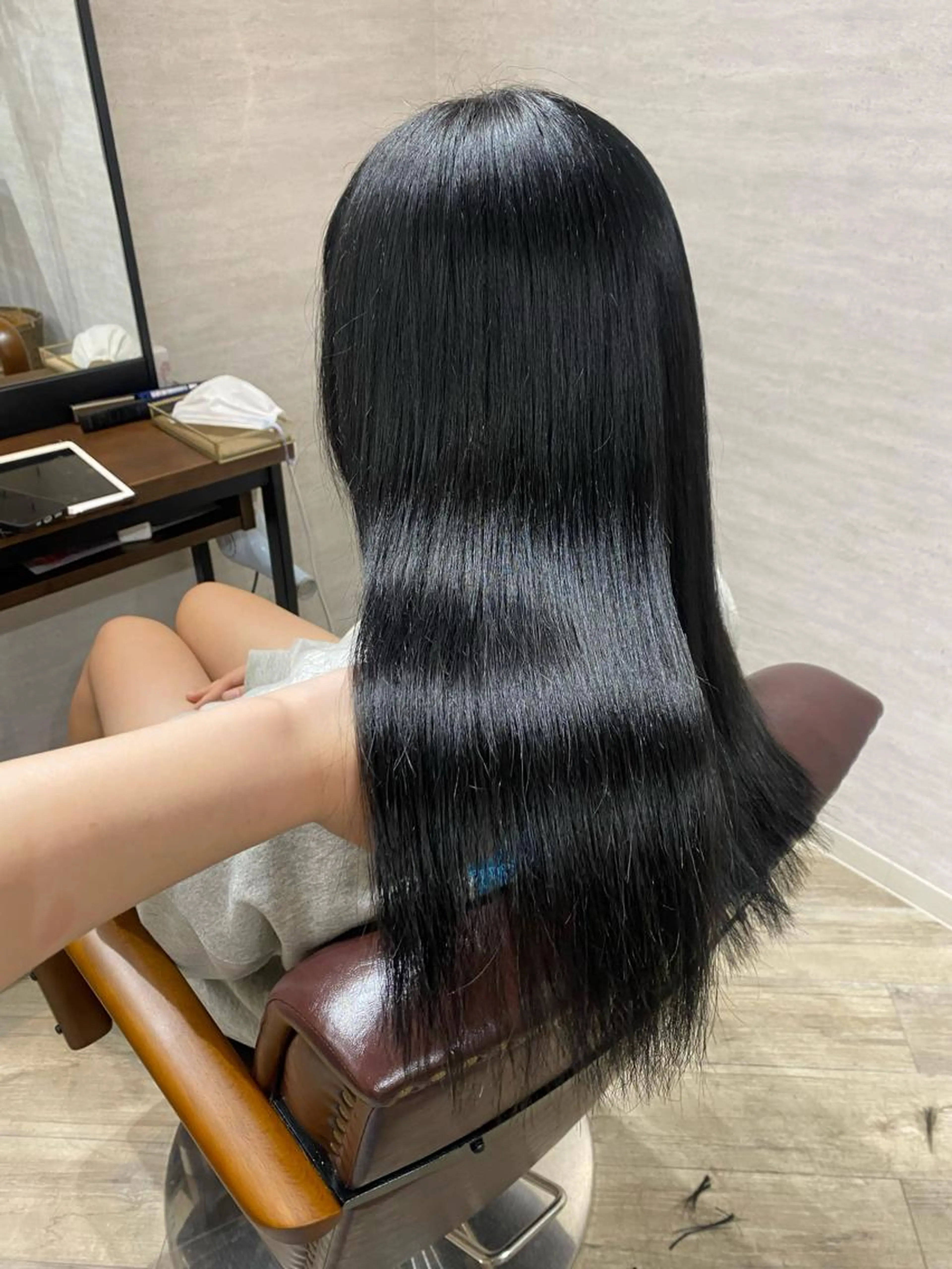 🌱平日限定！✨お得な体験コース🩷カット＋透明感カラー＋超音波トリートメント＋コテ巻きつき😆✨の写真