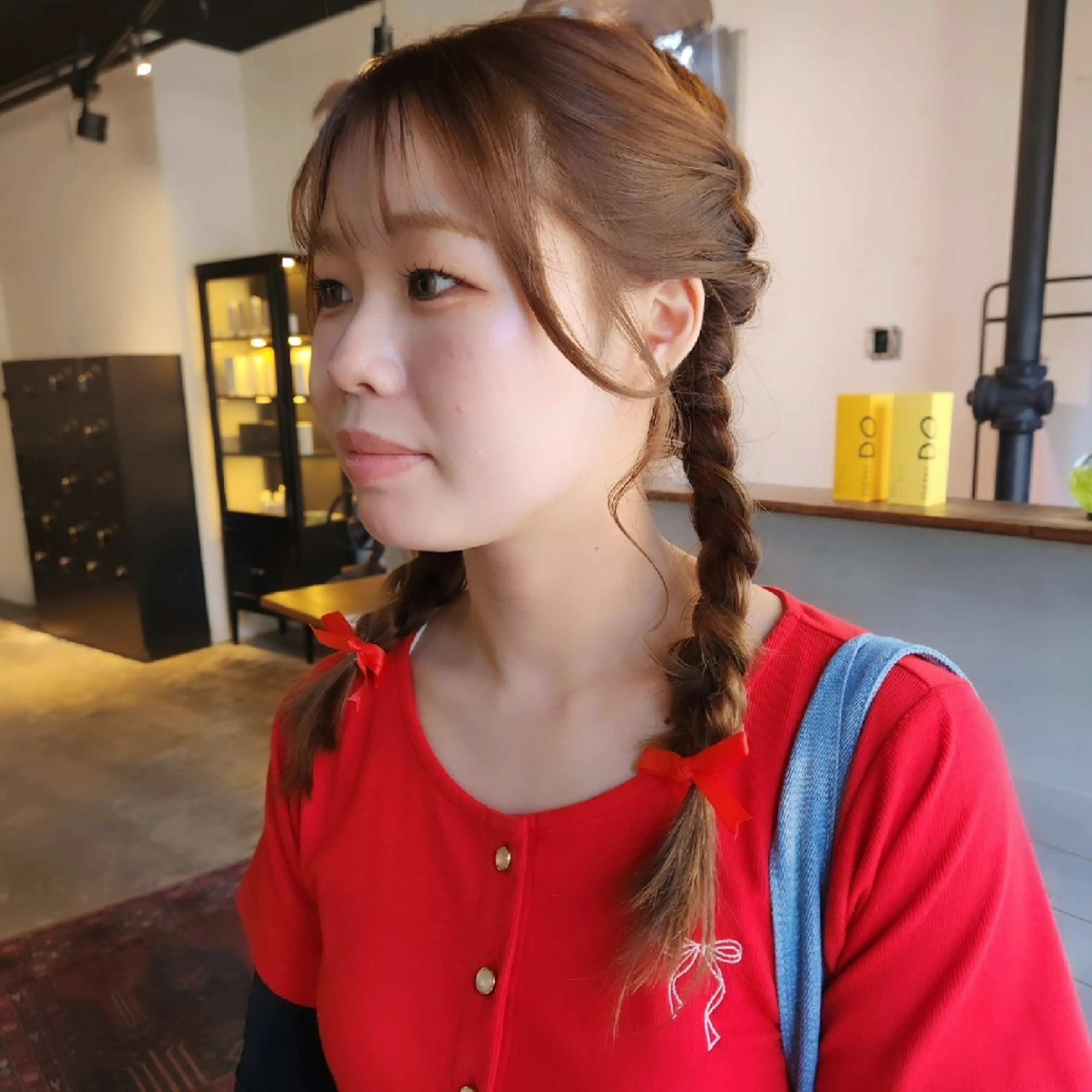 ロング ヘアアレンジ ヘアセット ハヤシ マユ ✂ 府中美容室のヘアスタイル