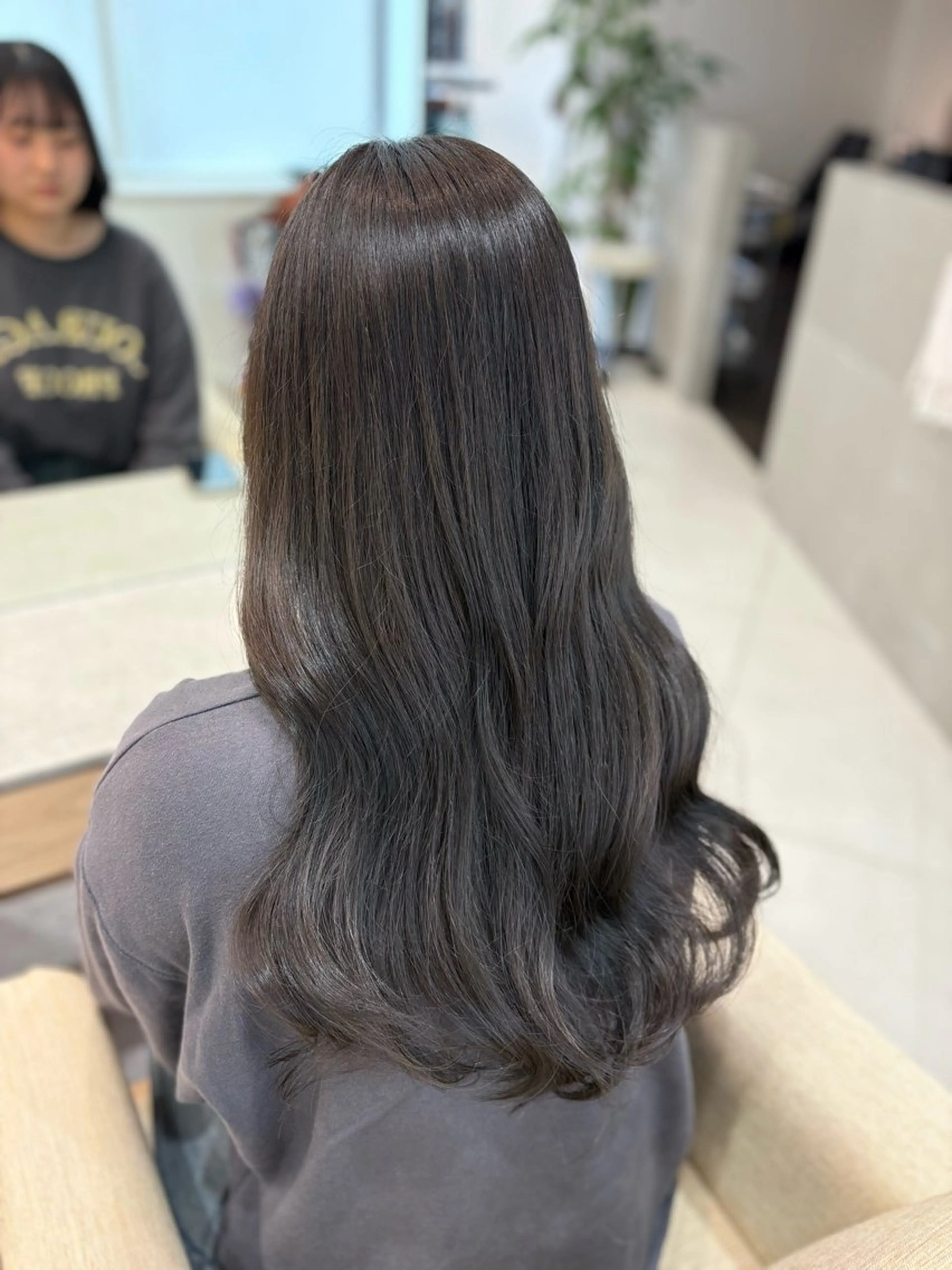 セミロング カット ヘアカラー トリートメント GALLARIA 名駅オーキッドGビル店【ガレリア】所属・Sakura /韓国ヘアのヘアスタイル