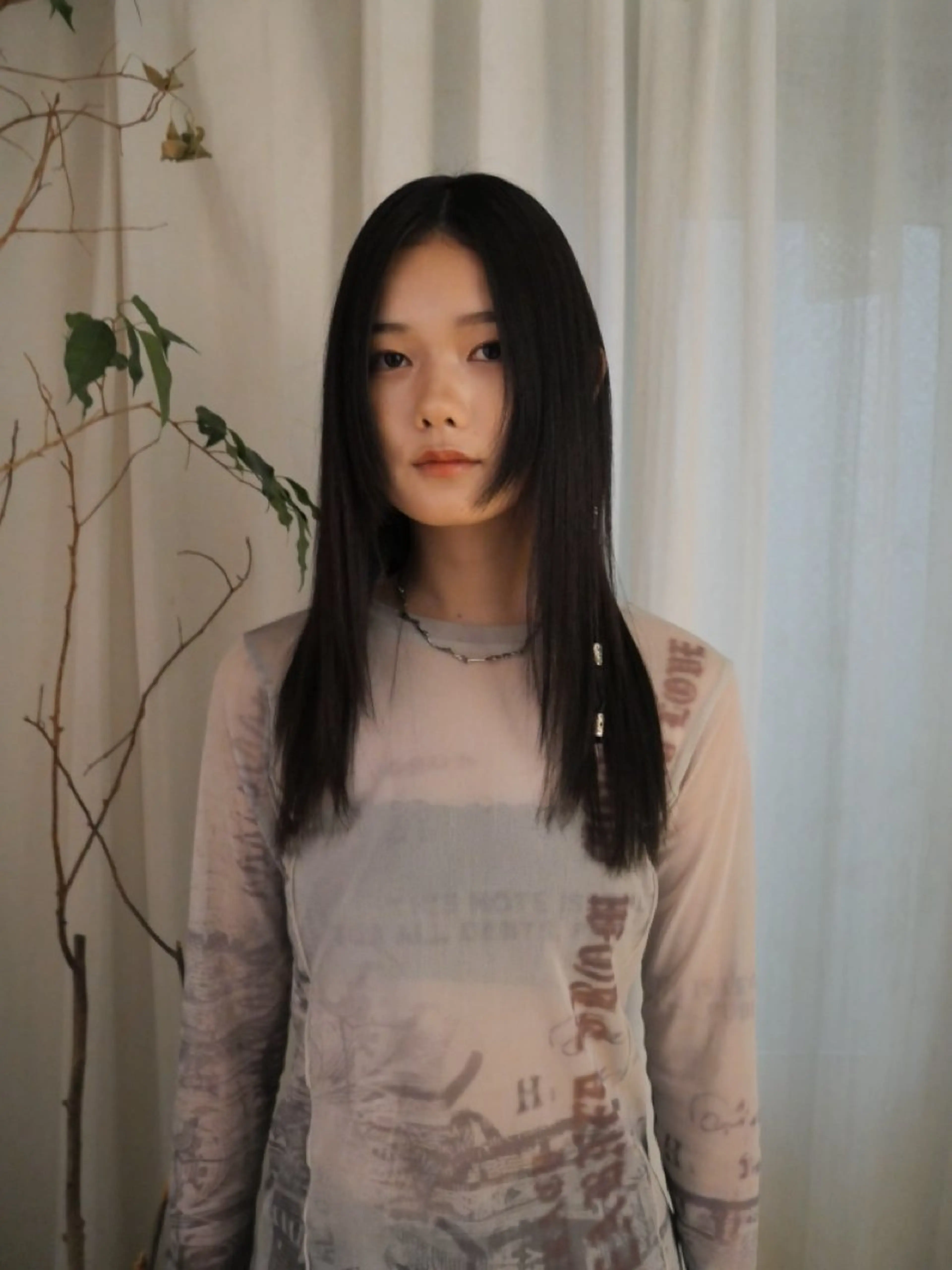 セミロング トリートメント カットモデル FILMSりくのヘアスタイル