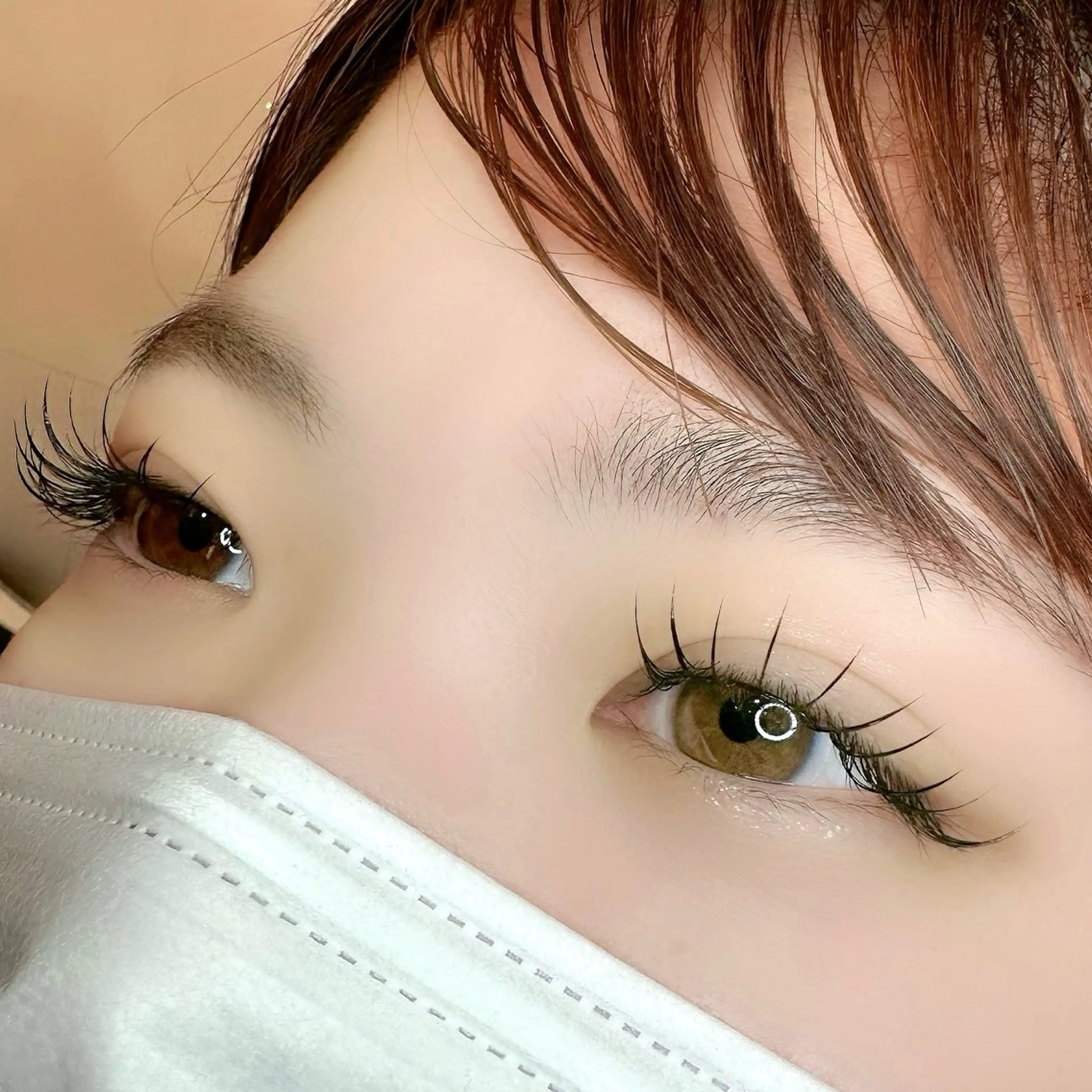 マツエク・マツパ フラットラッシュ OPS hair ミクのマツエク・マツパデザイン