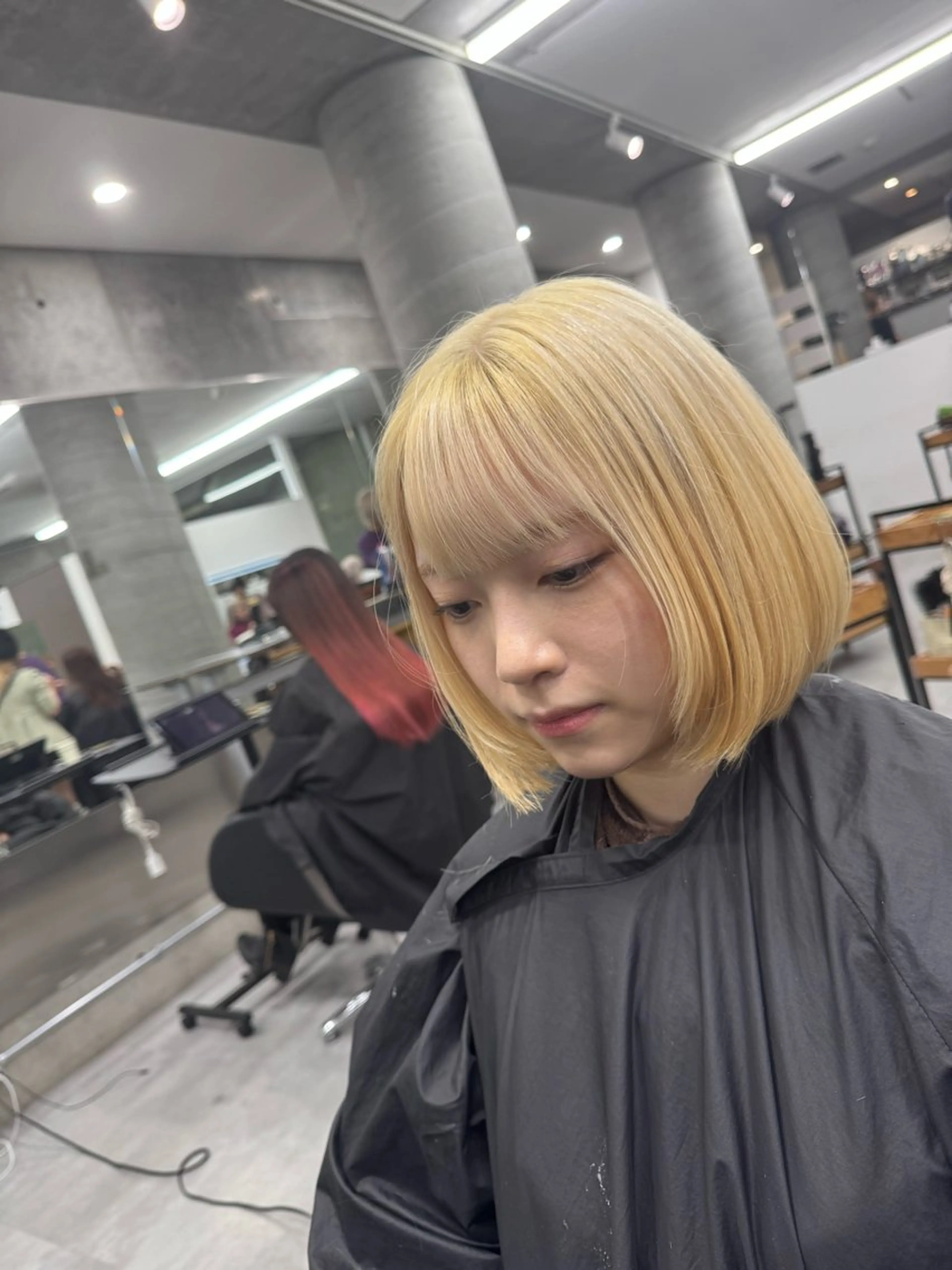 💫ケアハイブリーチダブルカラー+ケアトリートメントの写真