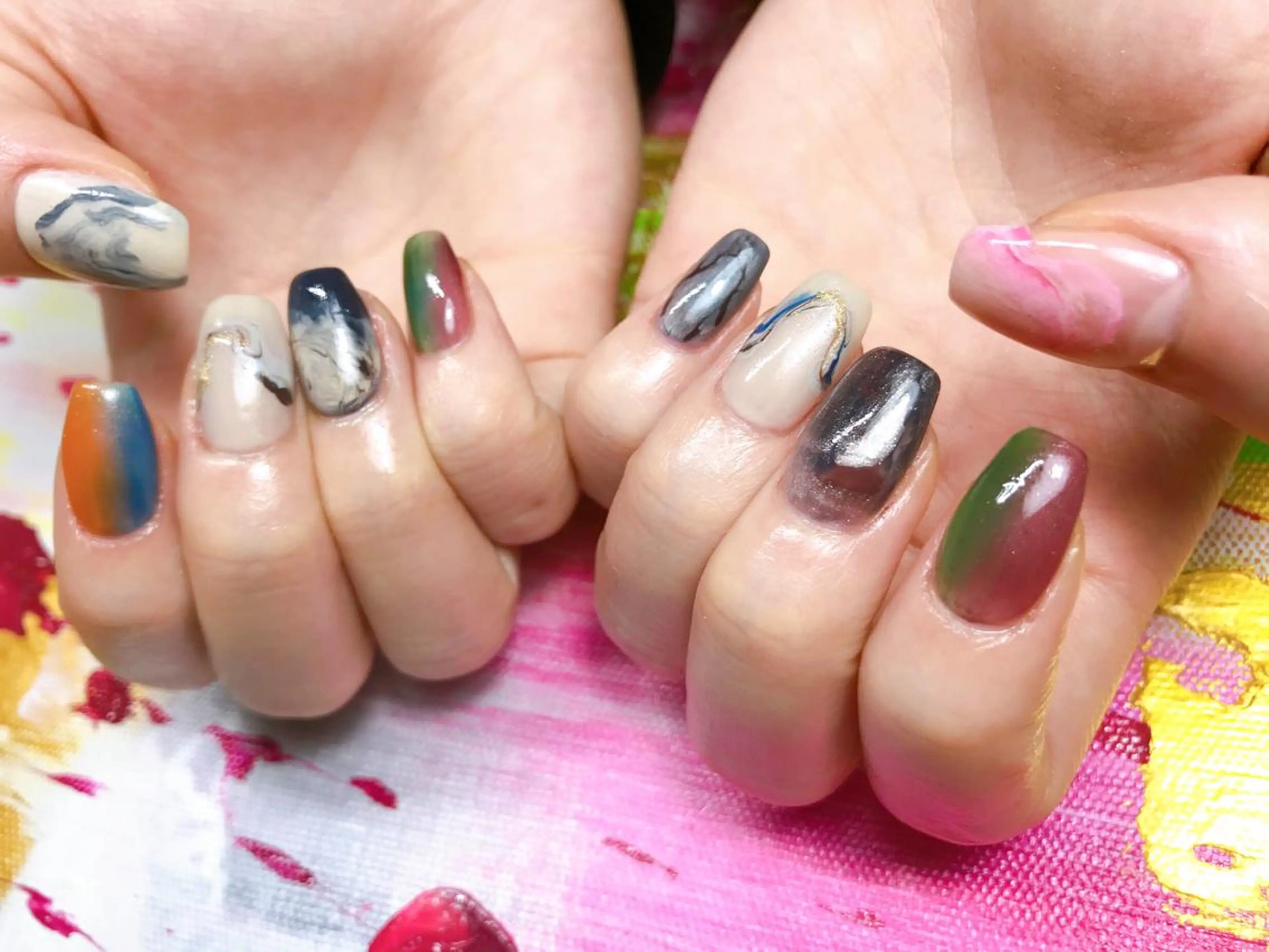 ネイル emunail あやかのネイルデザイン