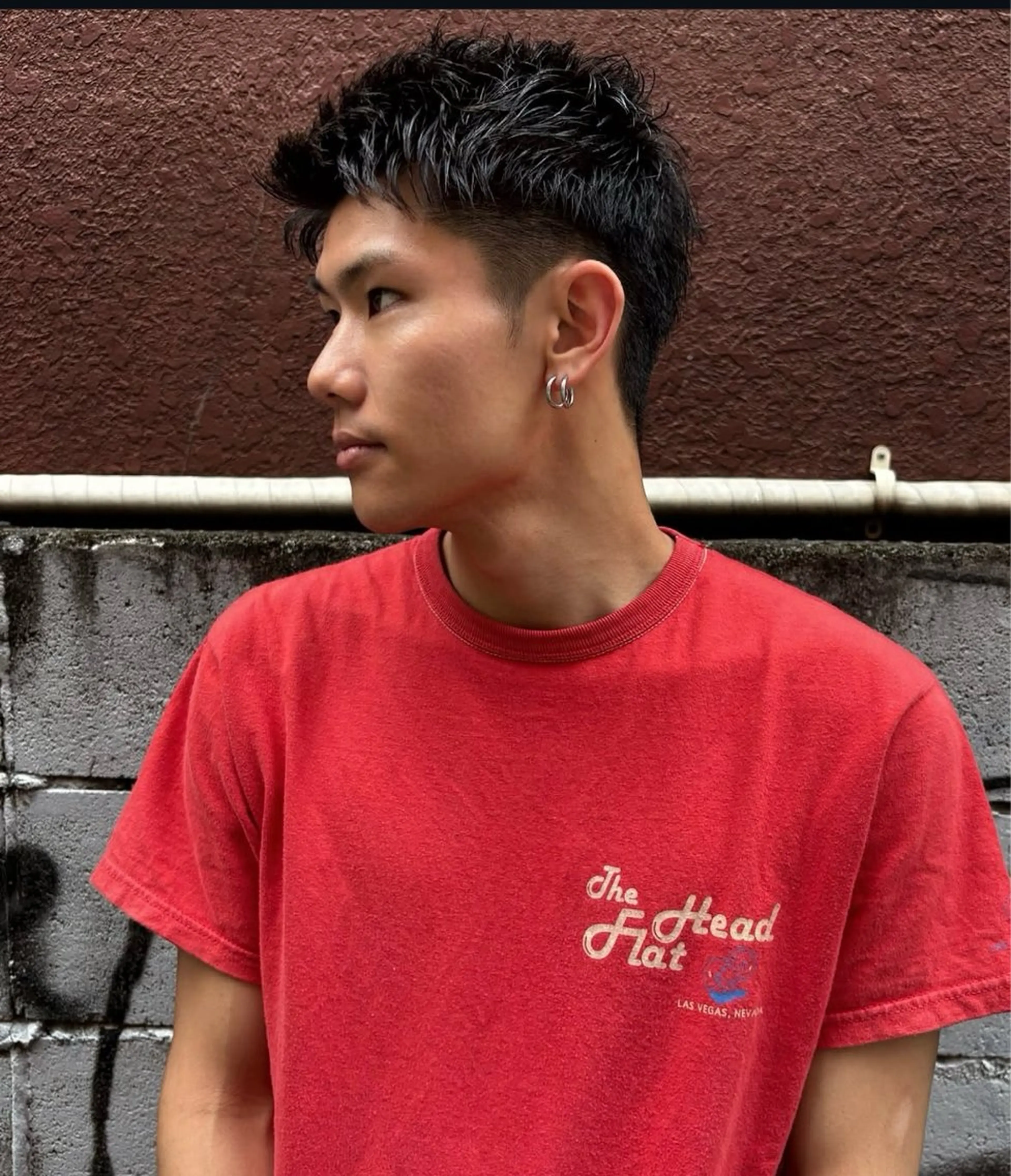 ショート メンズ フクタ ヒナタのヘアスタイル