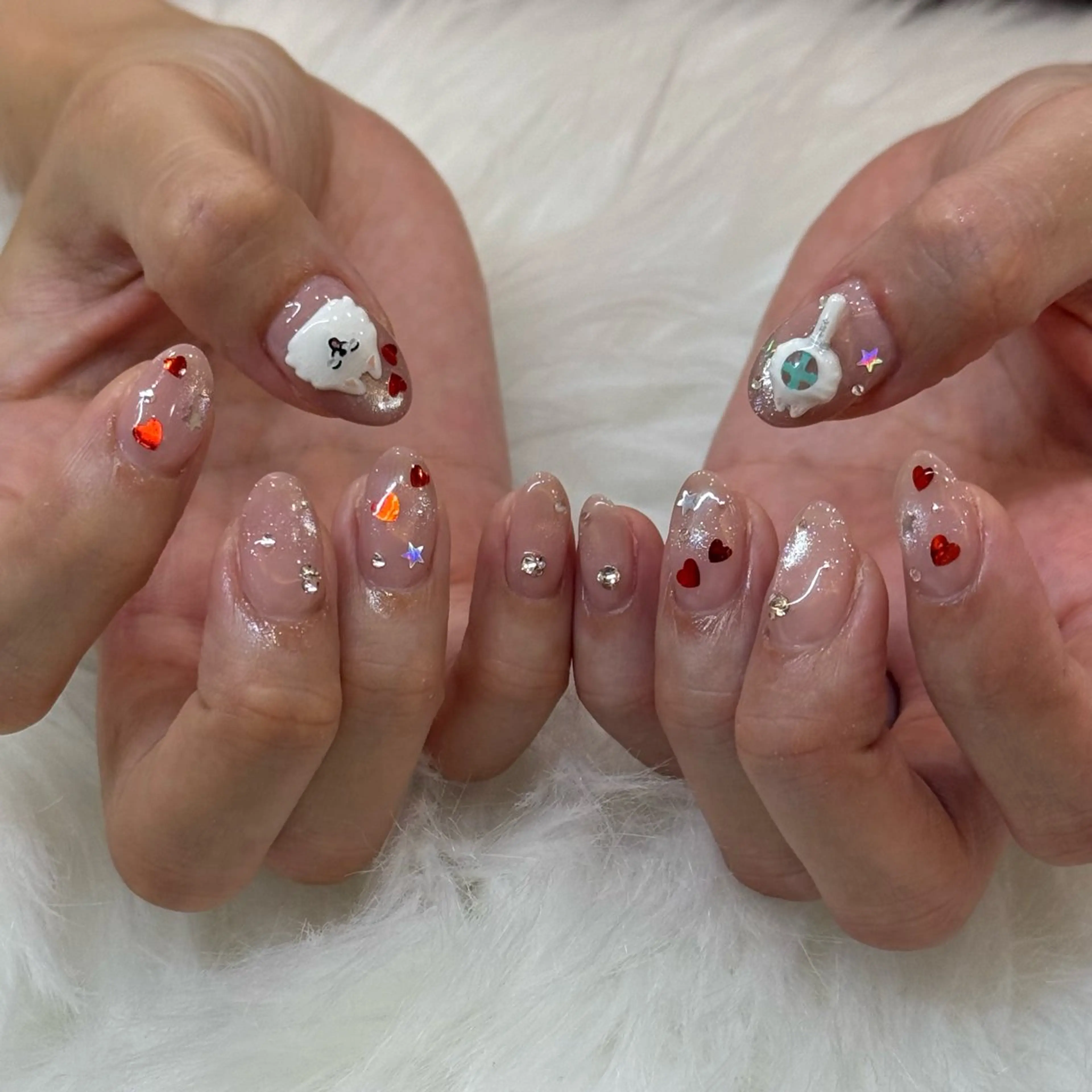 ネイル 持ち込み colore' ‎♥mainaのネイルデザイン