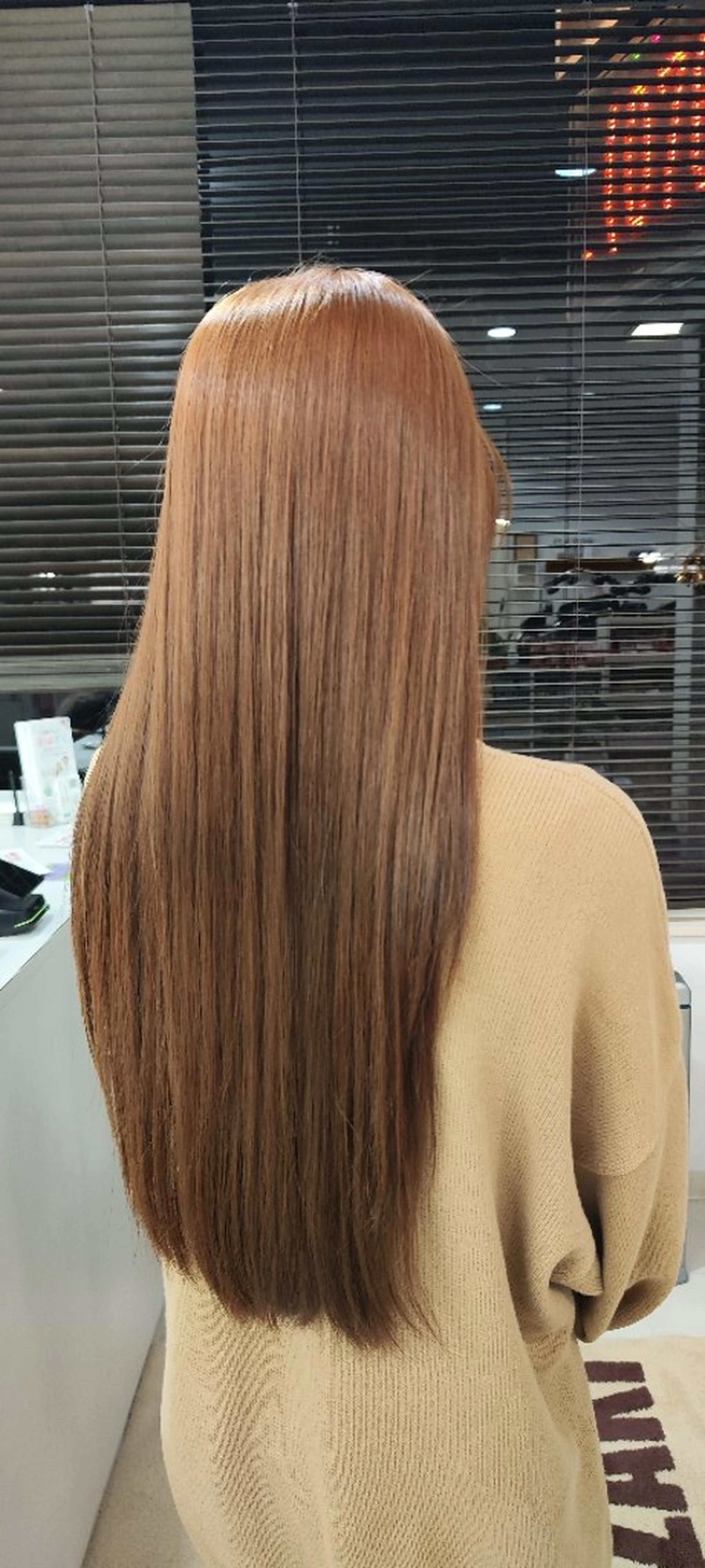 ロング カラー ベージュカラー ブリーチ ブリーチなしカラー ヘアカラー トリートメント 北田 真帆のヘアスタイル