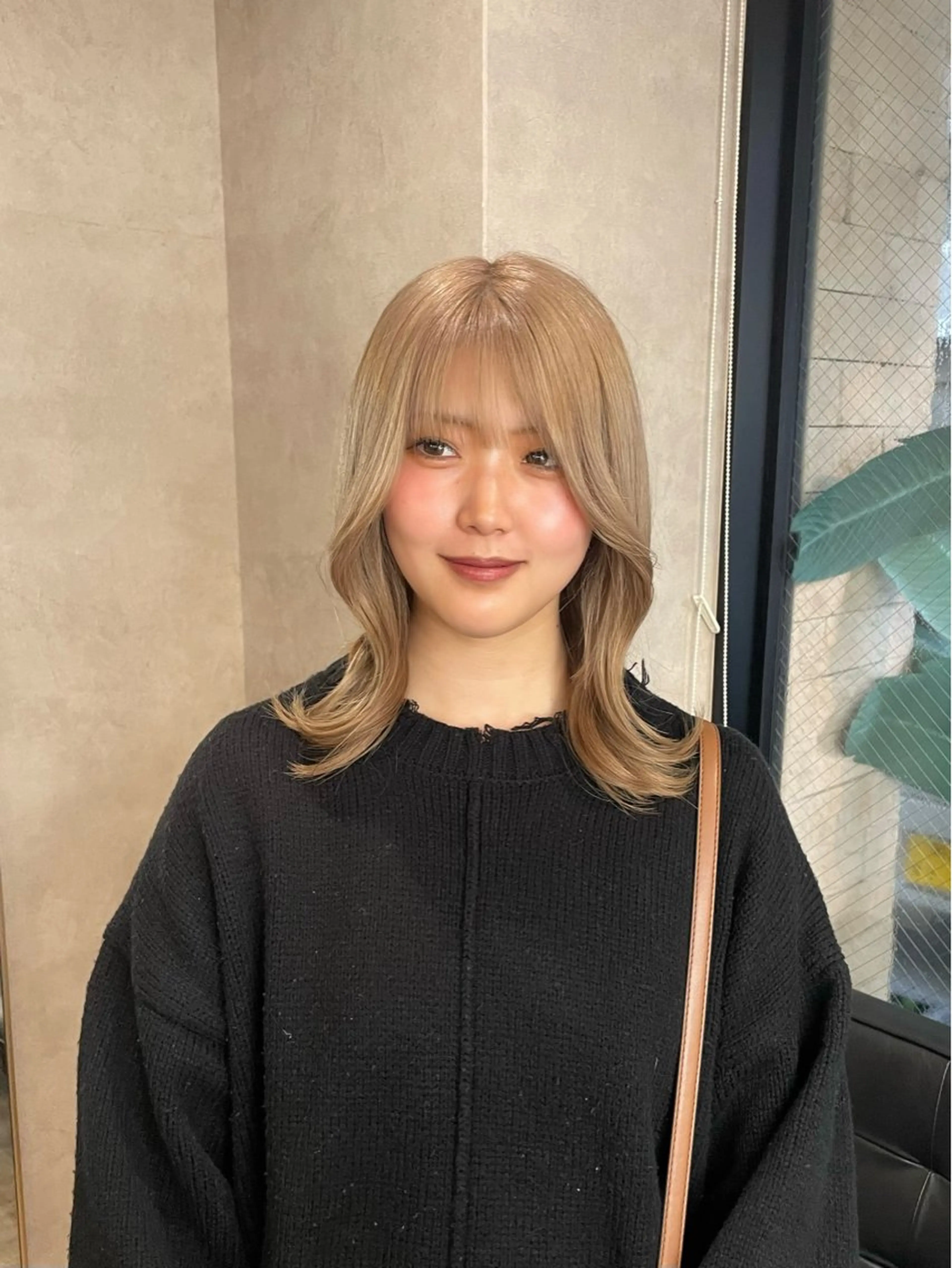 ミディアム カット ヘアカラー トリートメント RIENSリエンス / ゆき 🎀のヘアスタイル