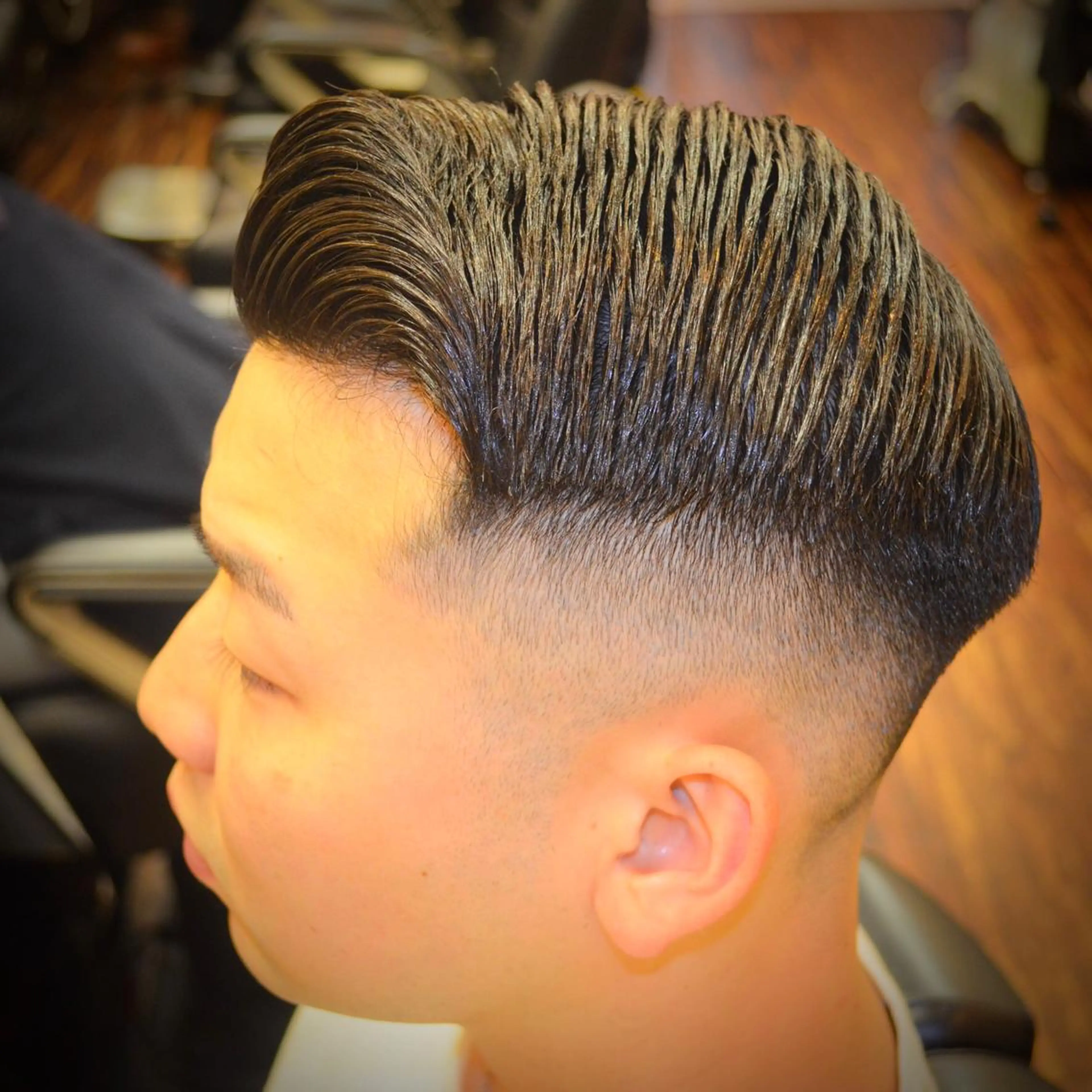 ショート メンズ フェードカット カット 高野浩平/フェード ツイストスパイラルのヘアスタイル