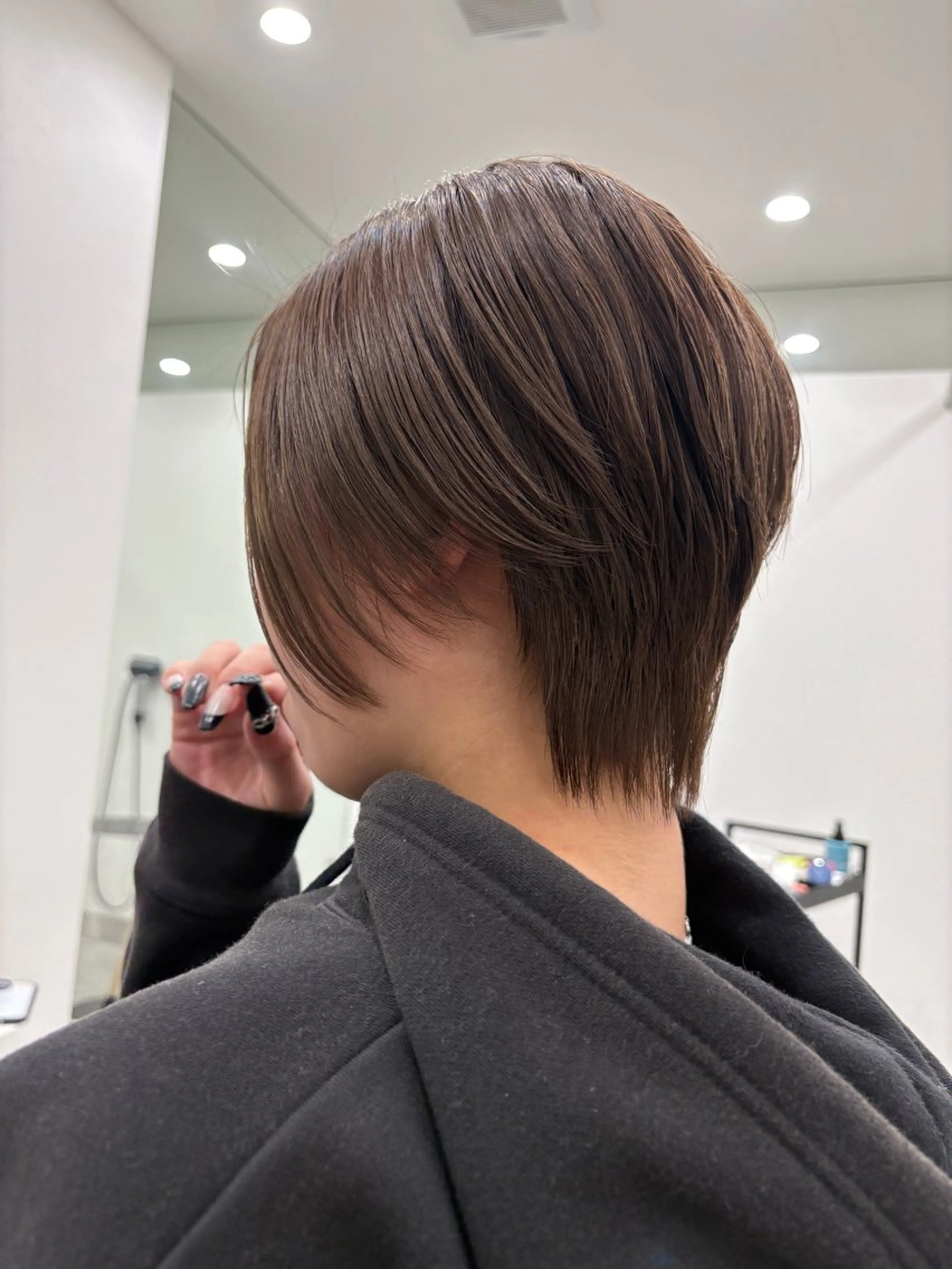 ショート カラー ヘアアレンジ ブリーチ ケアブリーチ ボブ 韓国風ヘア レイヤーカット カット トリートメント 💝似合わせカット& カラーＵｒｕｎａ💝のヘアスタイル