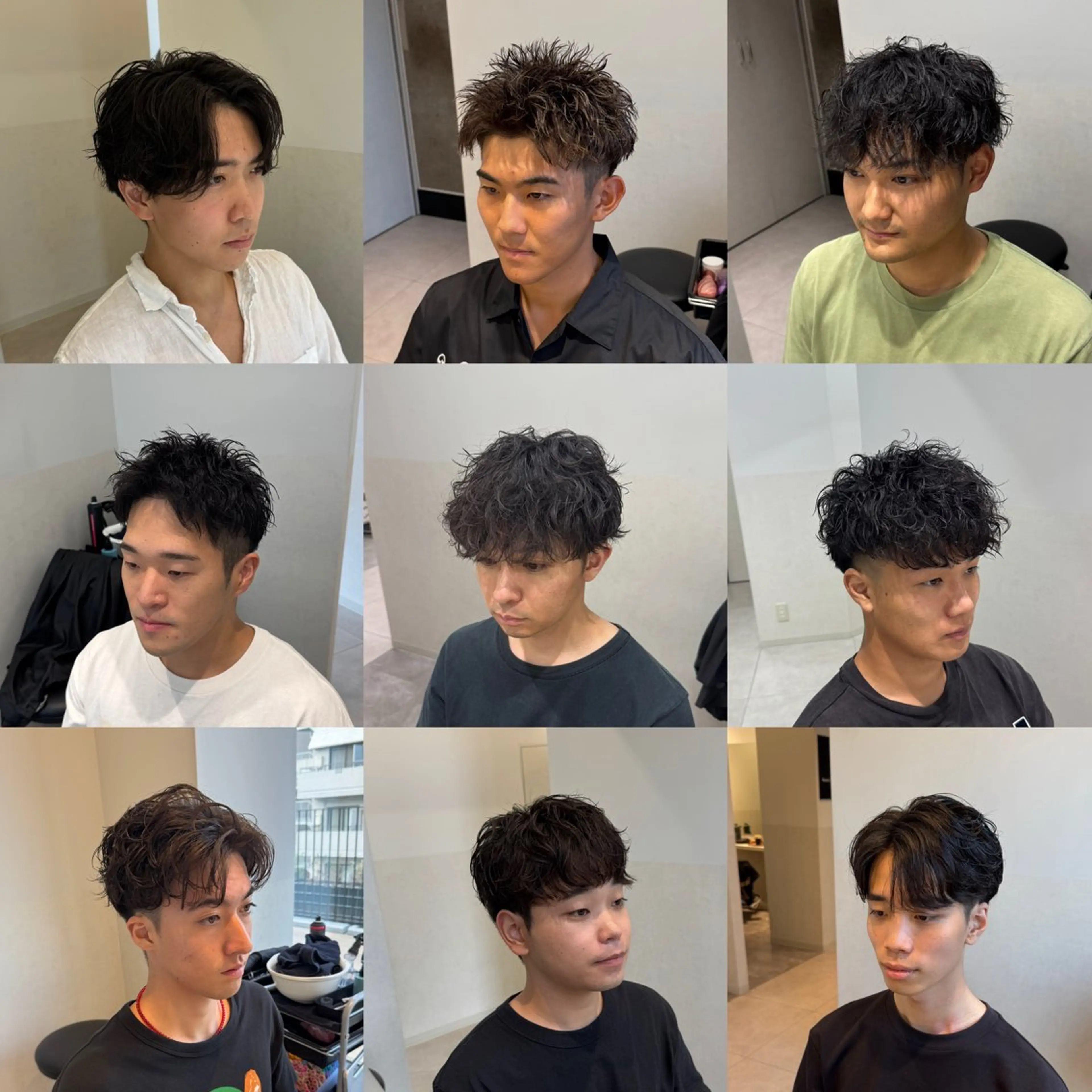 パーマ メンズ フェザーパーマ メンズパーマ メンズツイストパーマ ツイストスパイラルパーマ 波巻きパーマ カット パーマ ✂️メンズ専門✂️ カワカミハルキのヘアスタイル