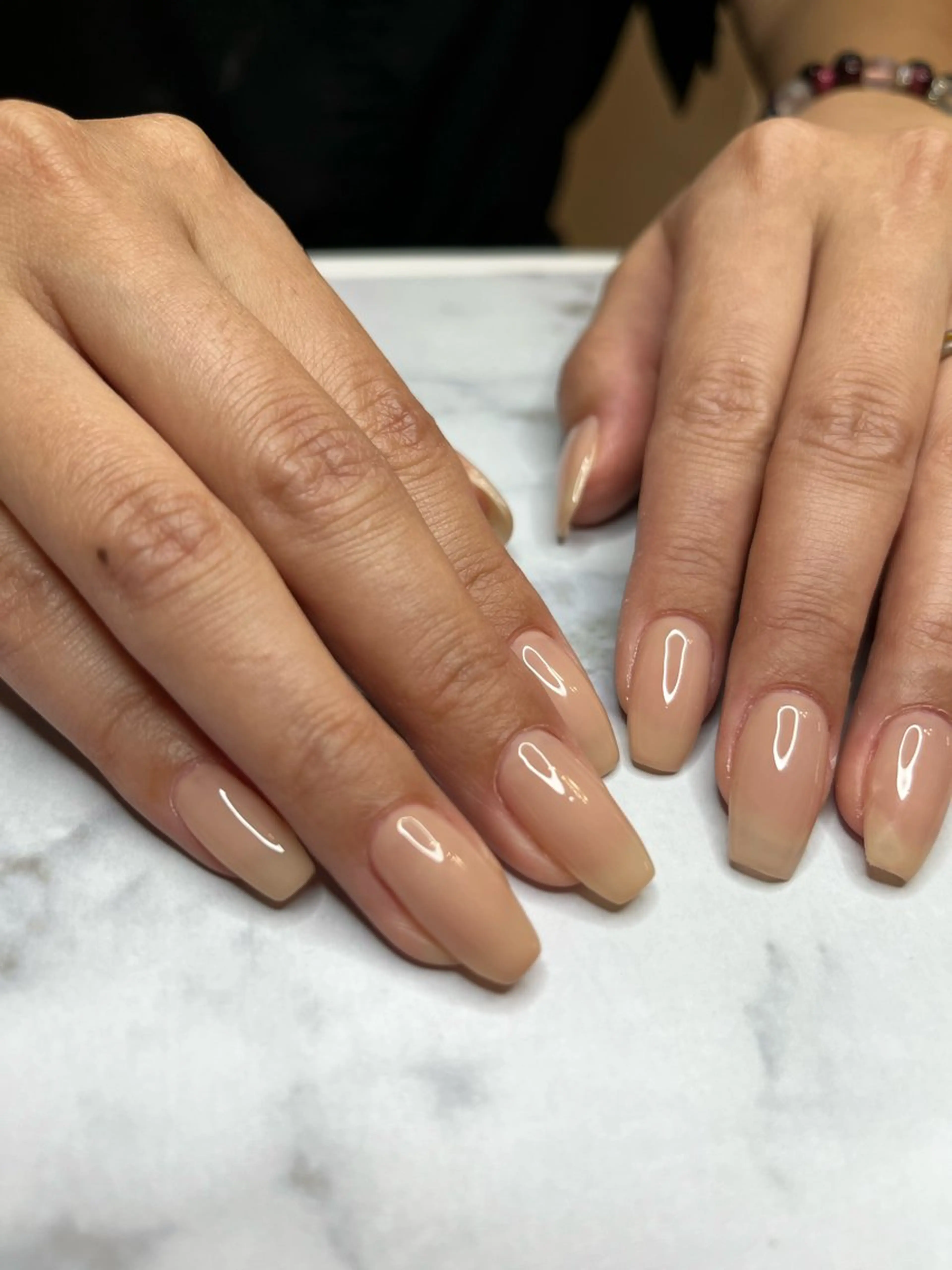 ワンカラーorラメグラ+長さだし10本の写真