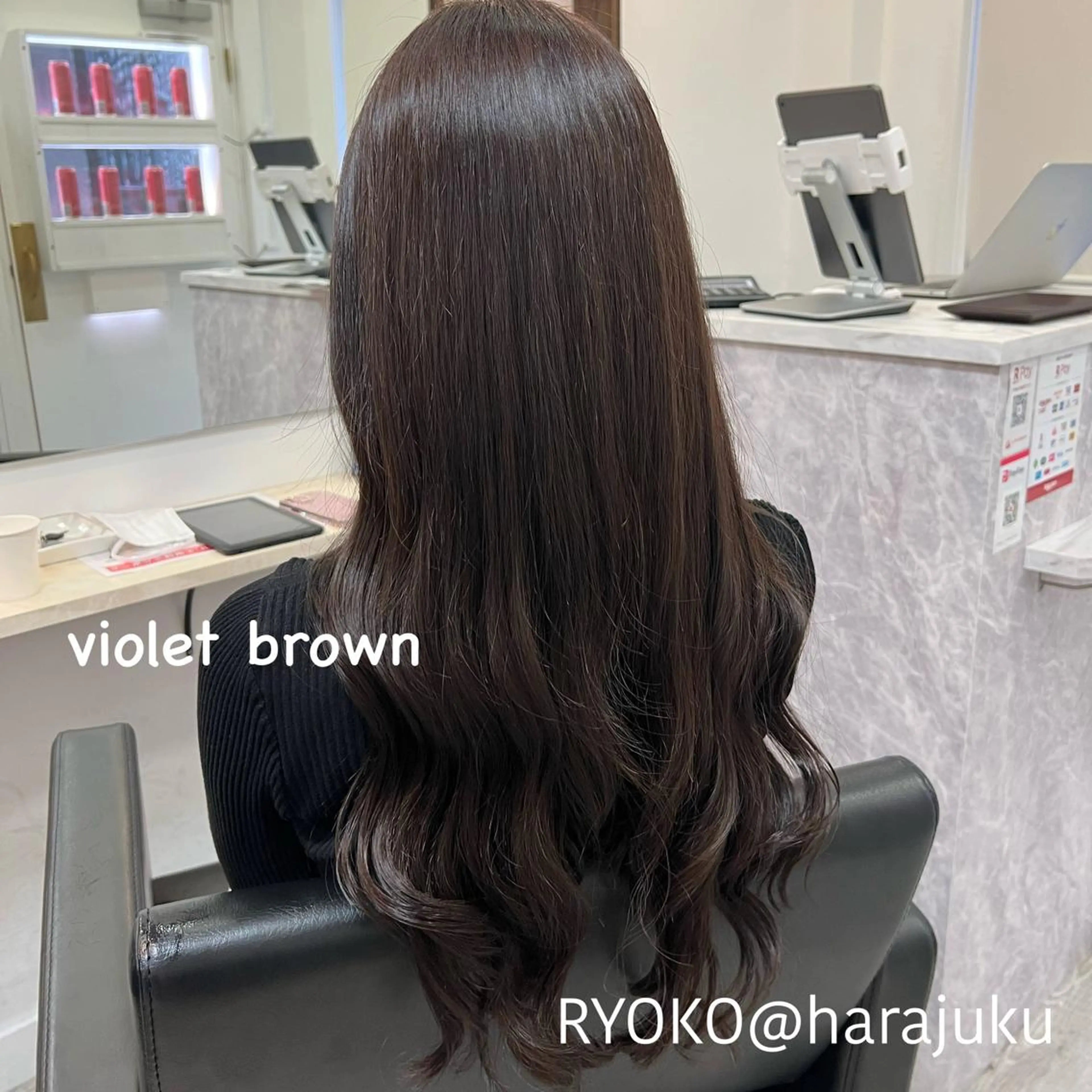 ロング カラー パーマ ヘアアレンジ メンズ ワット 原宿のヘアスタイル