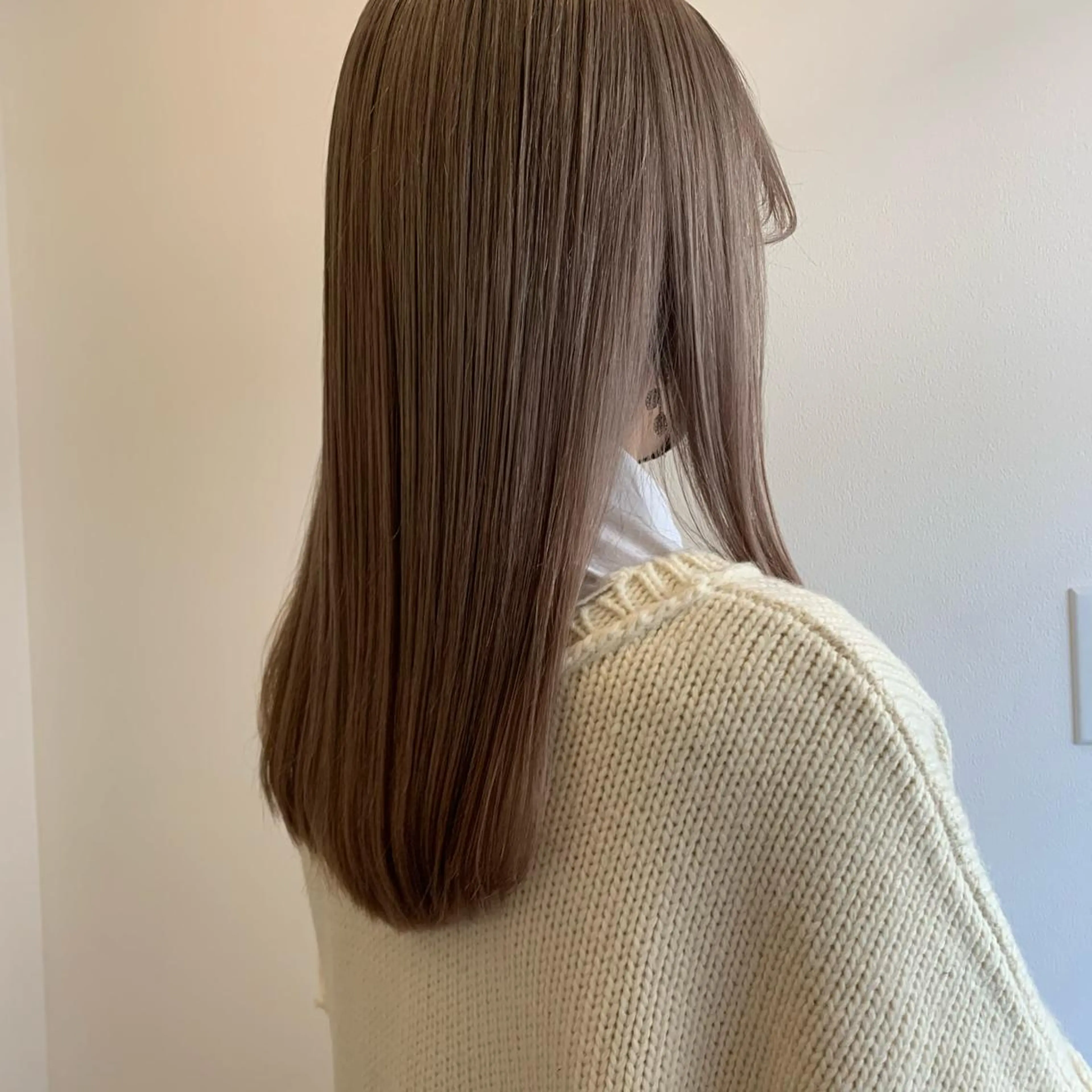 カラー ヘアカラー MARU パーマ/レイヤーのヘアスタイル